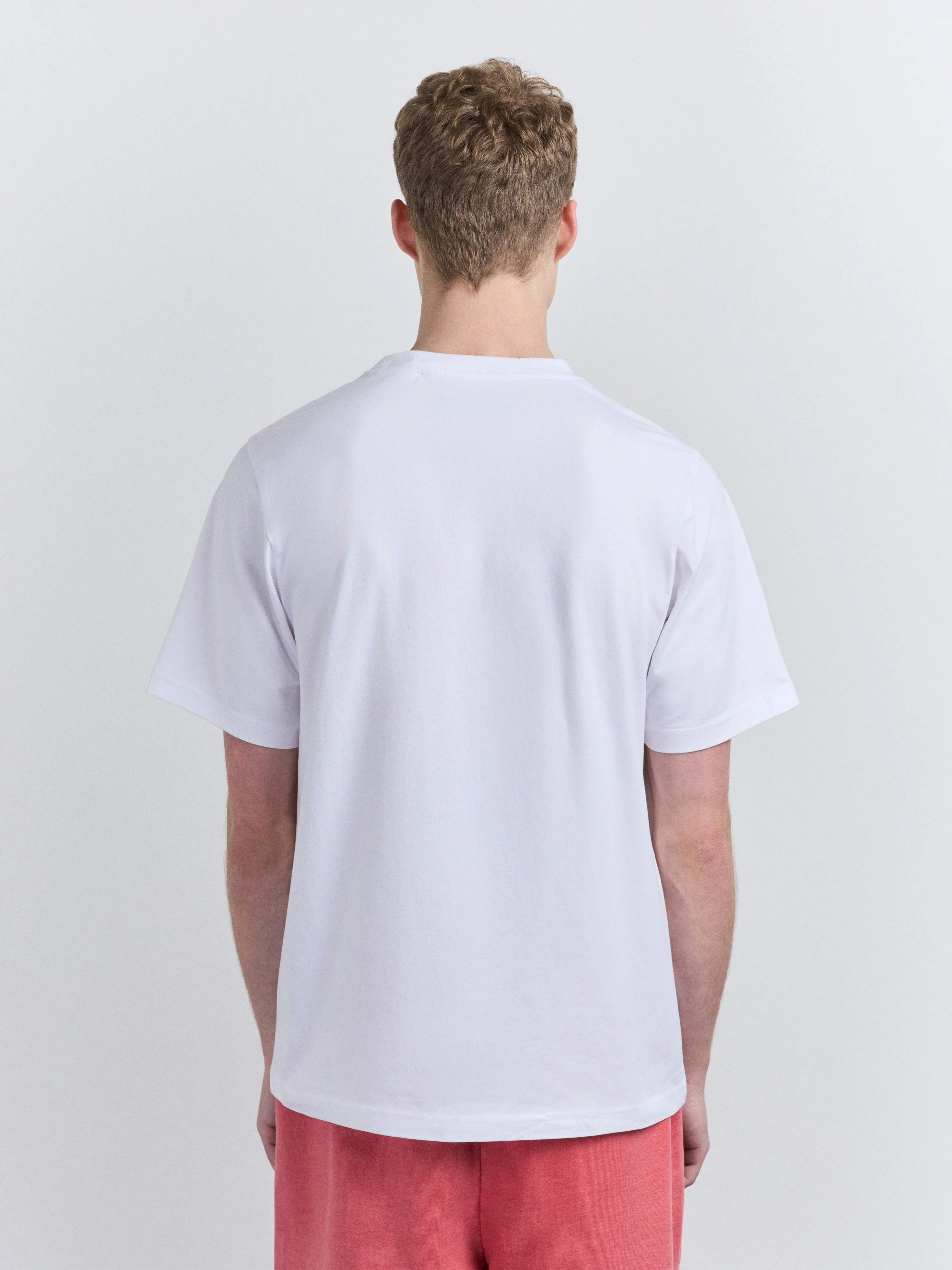 Tapley Logo T-Shirt White - Image 4