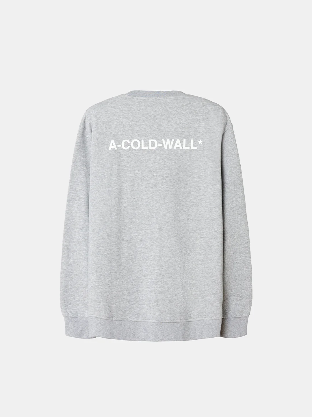 Burcham Logo Crew Grey Marl - Image 2