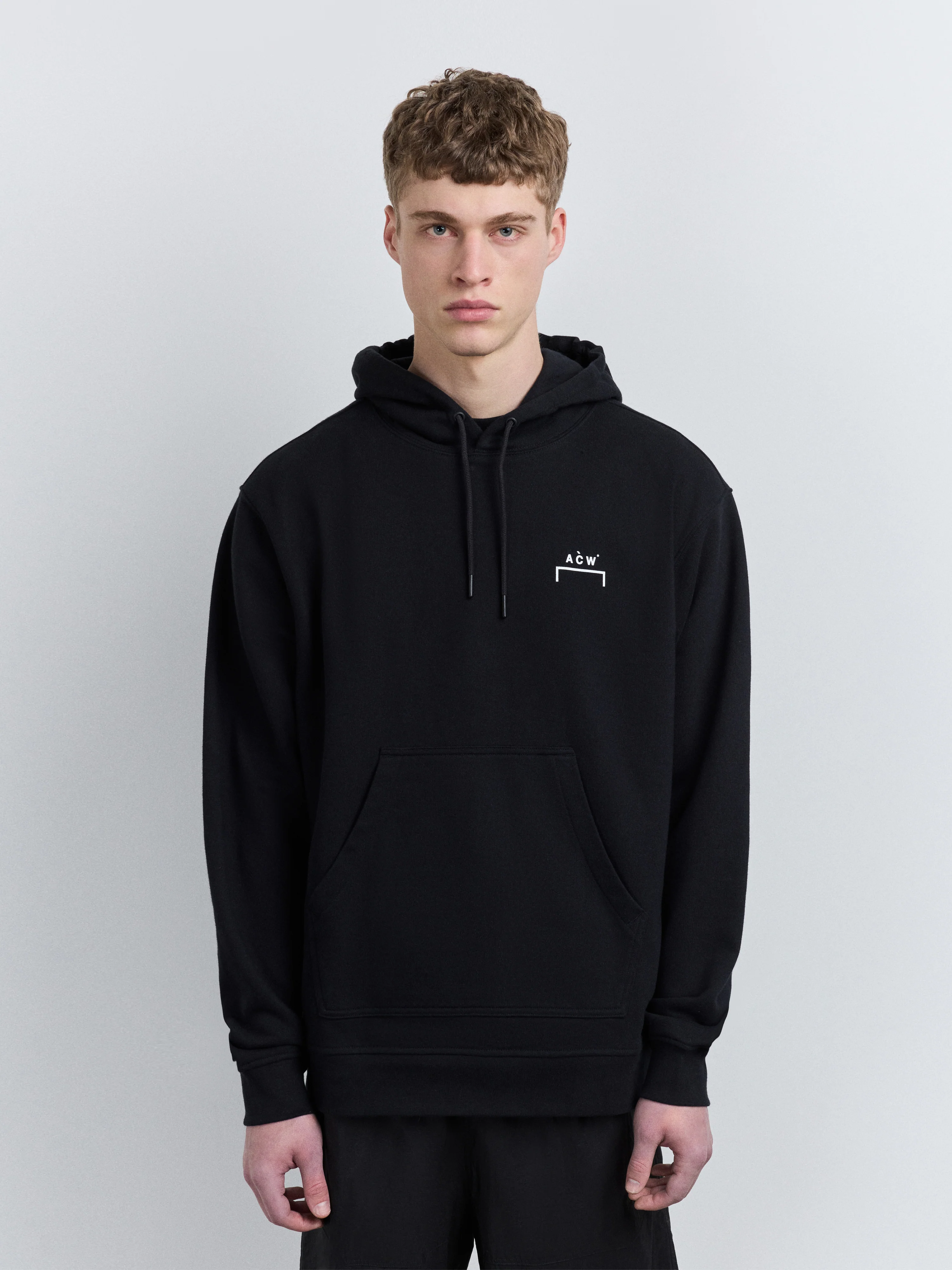 Balmore Logo Hoodie Black - Image 3