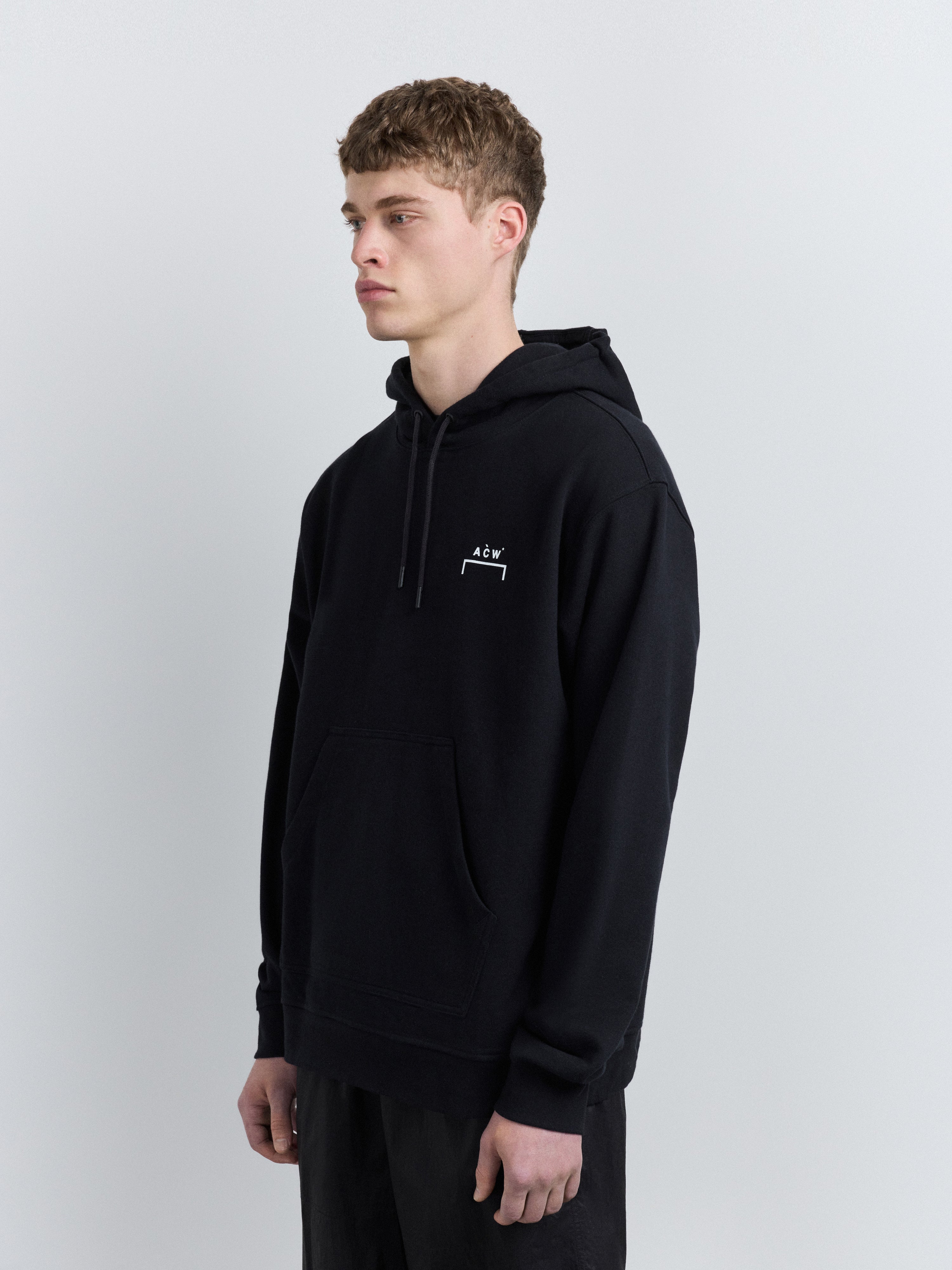 Balmore Logo Hoodie Black - Image 5