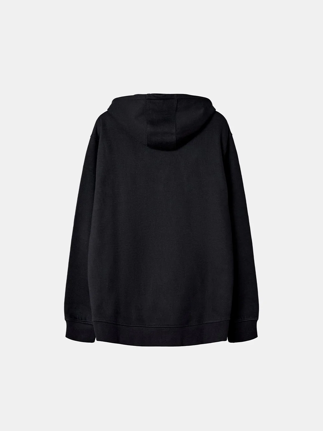 Carradale Logo Hoodie Black - Image 2
