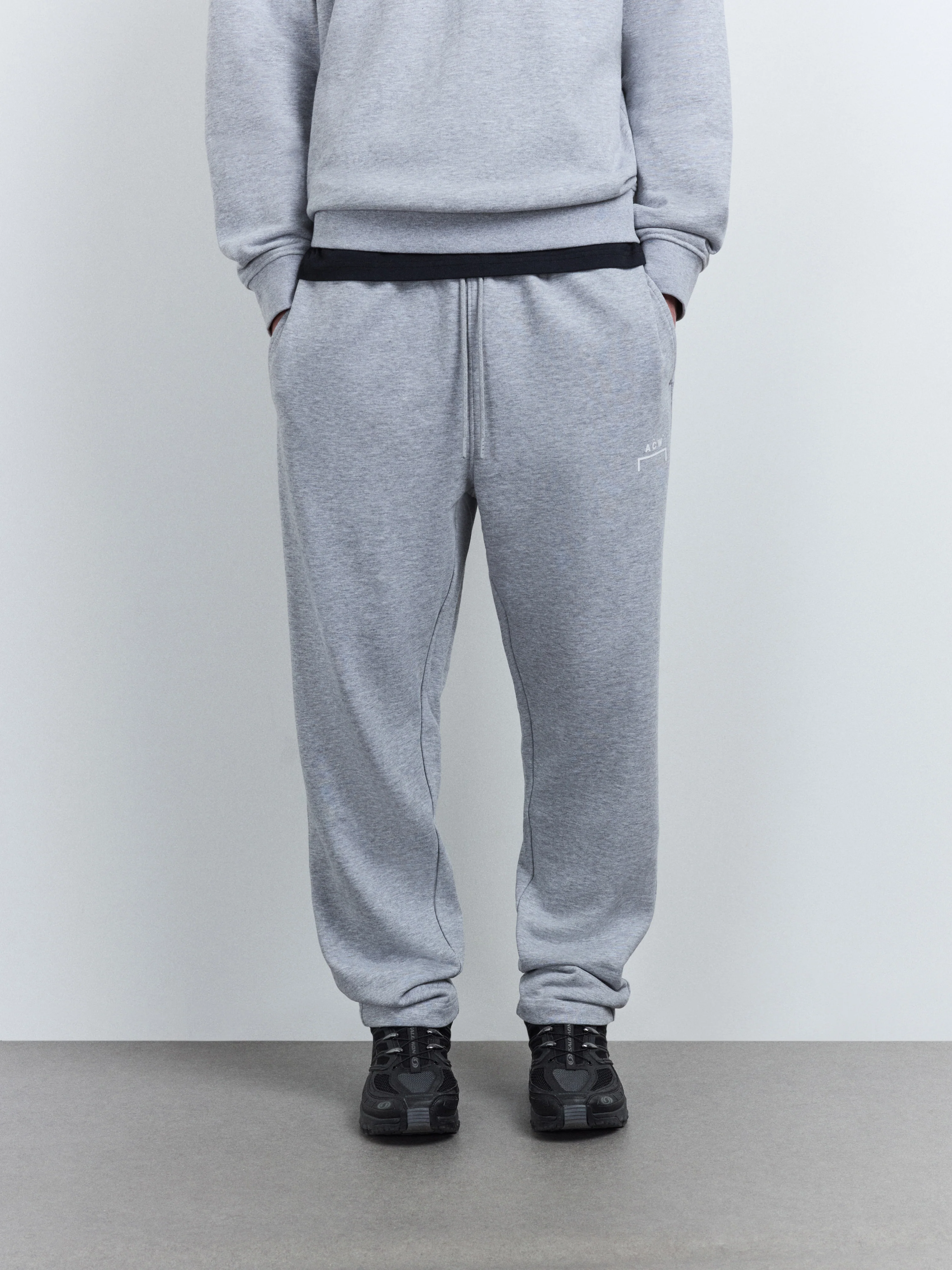 Woolmore Logo Jogger Grey Marl - Image 4