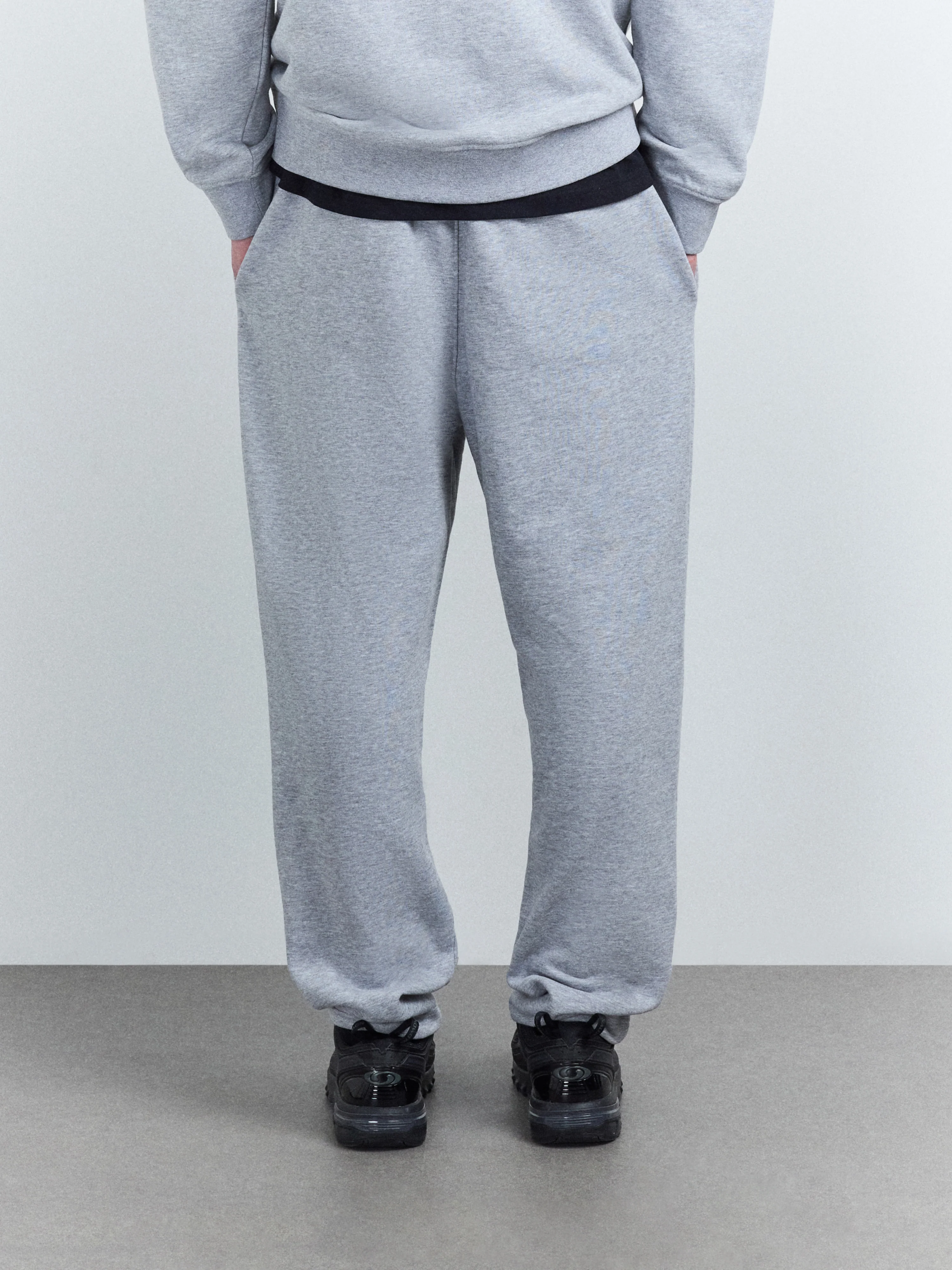 Woolmore Logo Jogger Grey Marl - Image 5