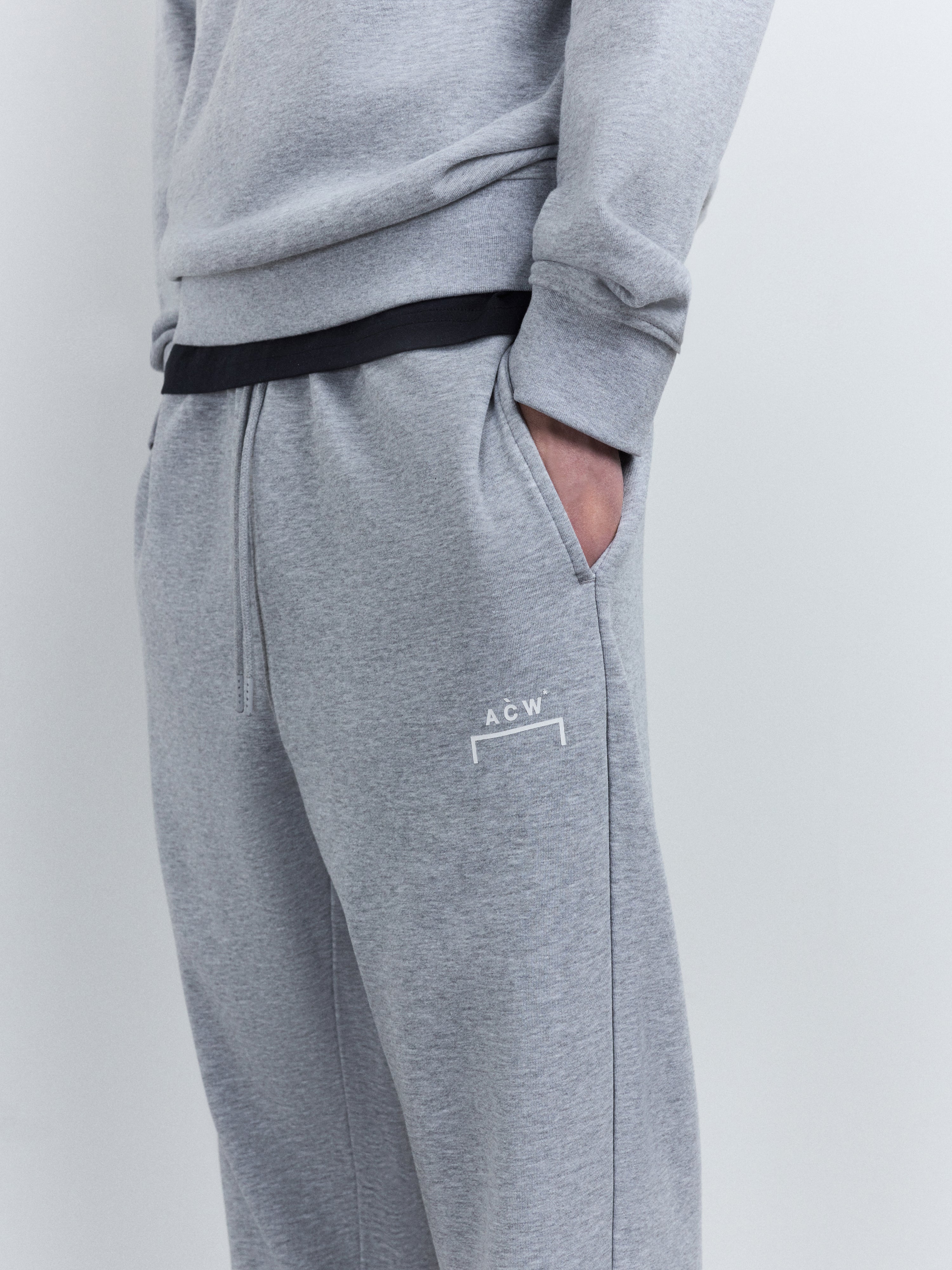 Woolmore Logo Jogger Grey Marl - Image 6
