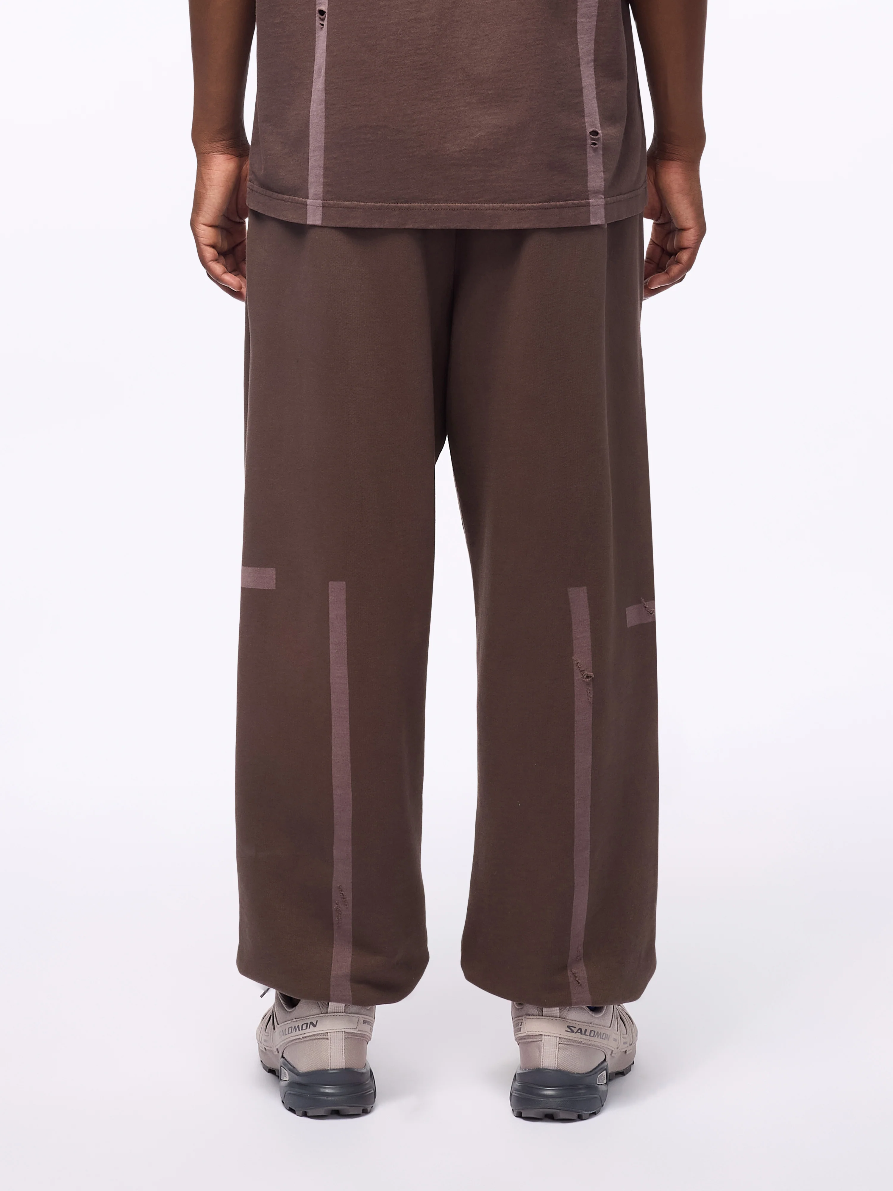 Laser Fade Sweatpant Rust - Image 4