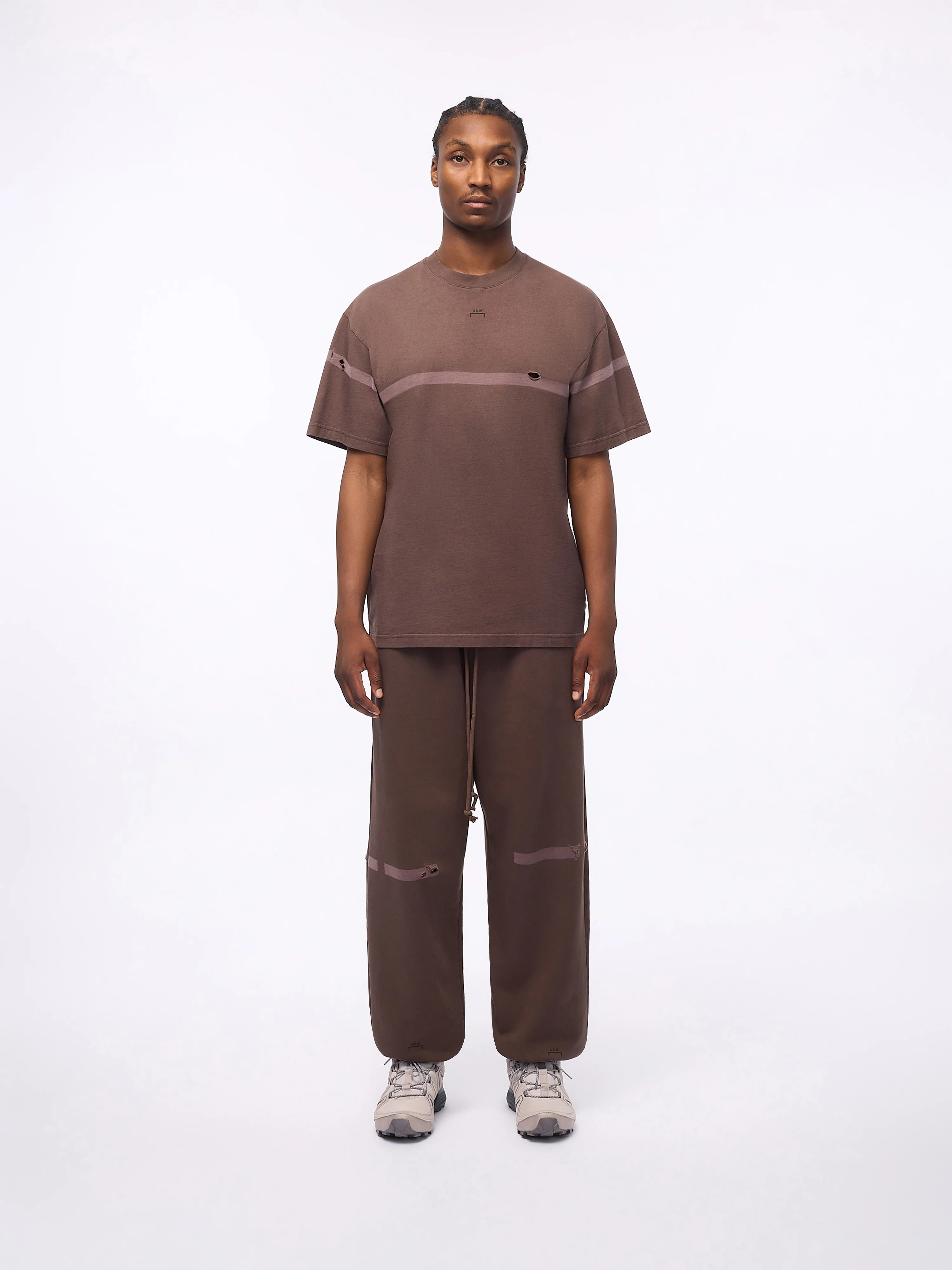 Laser Fade Sweatpant Rust - Image 5