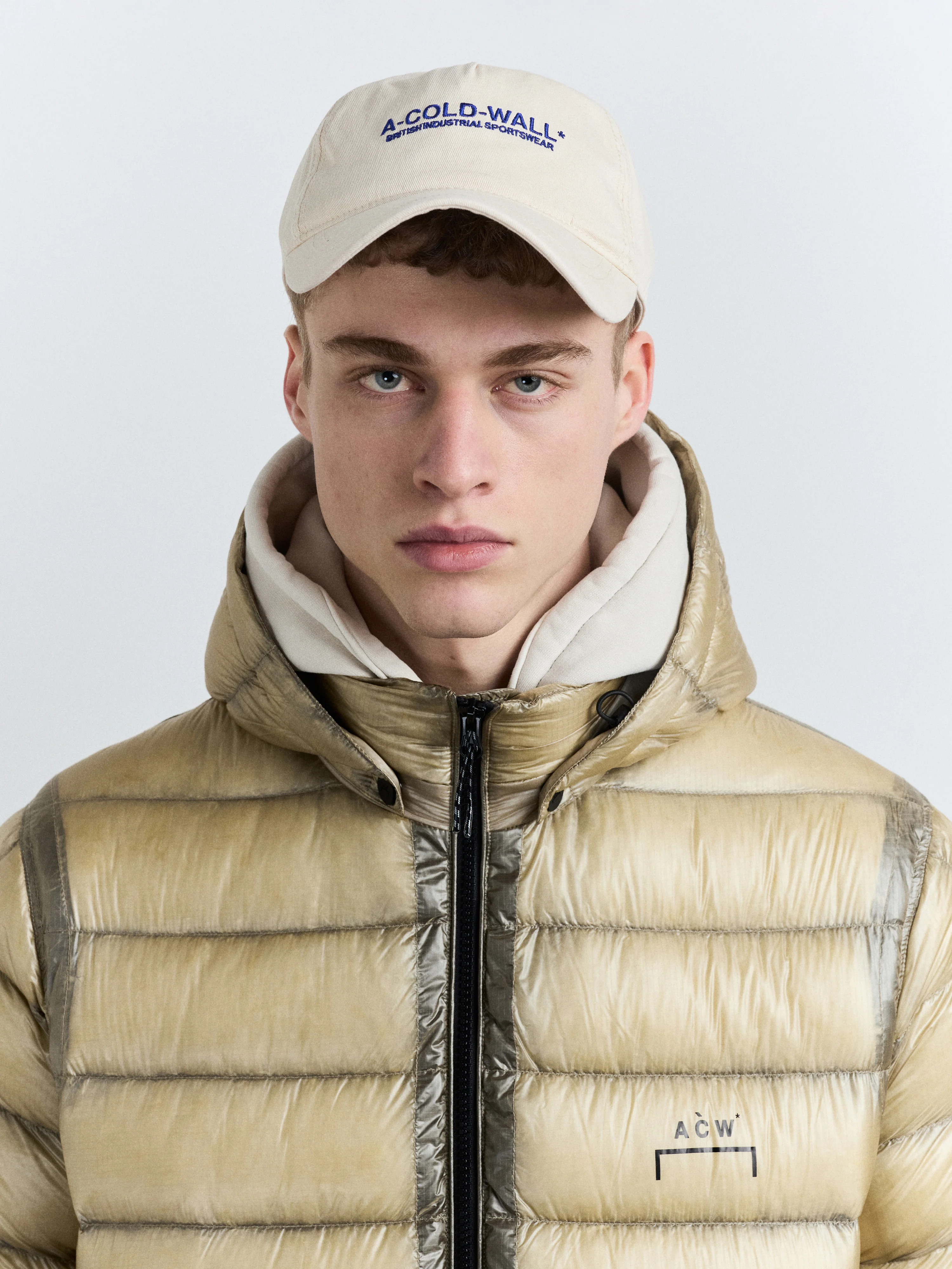 Docklands Light Down Jacket Bone - Image 10