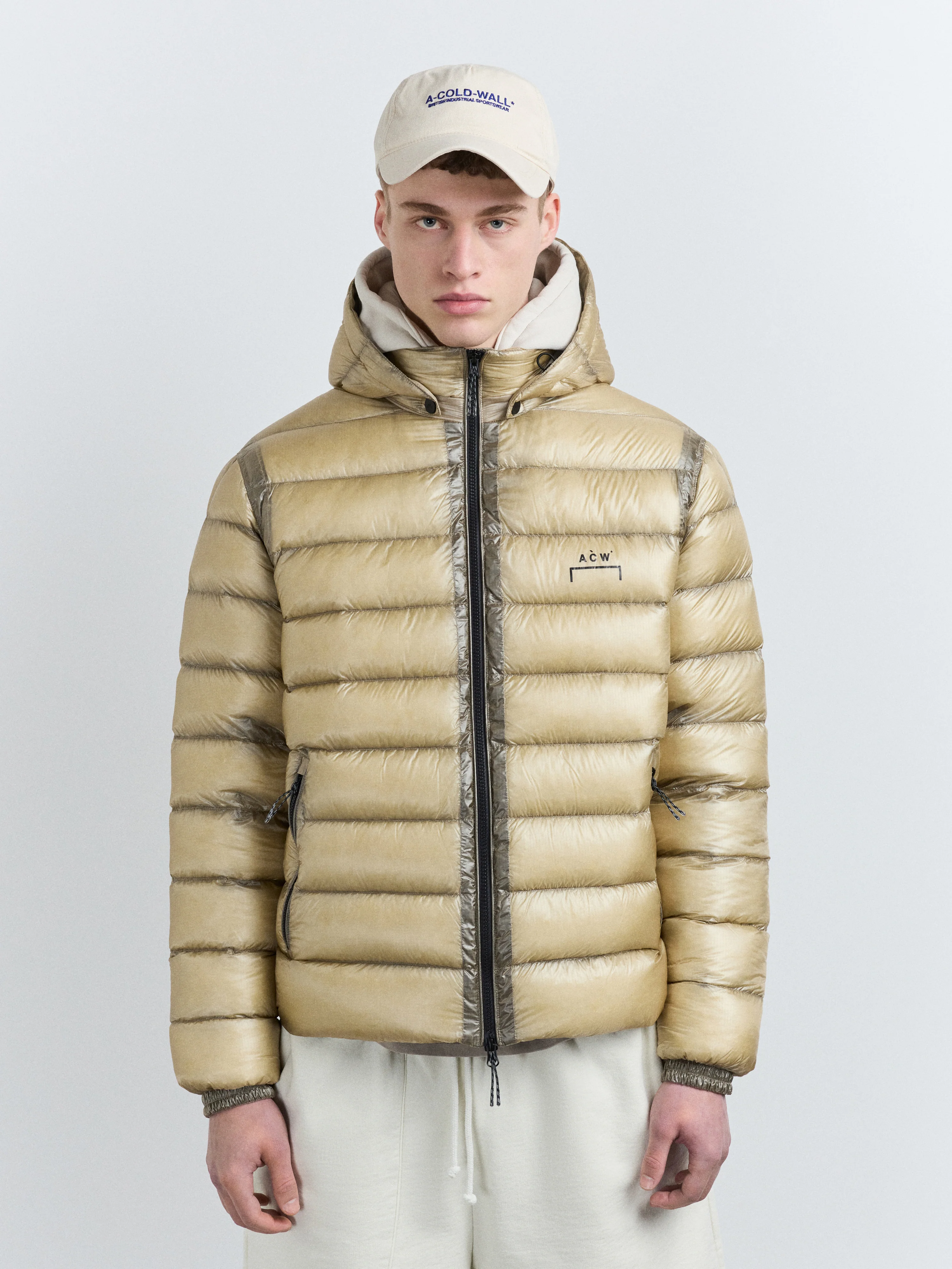 Docklands Light Down Jacket Bone - Image 5