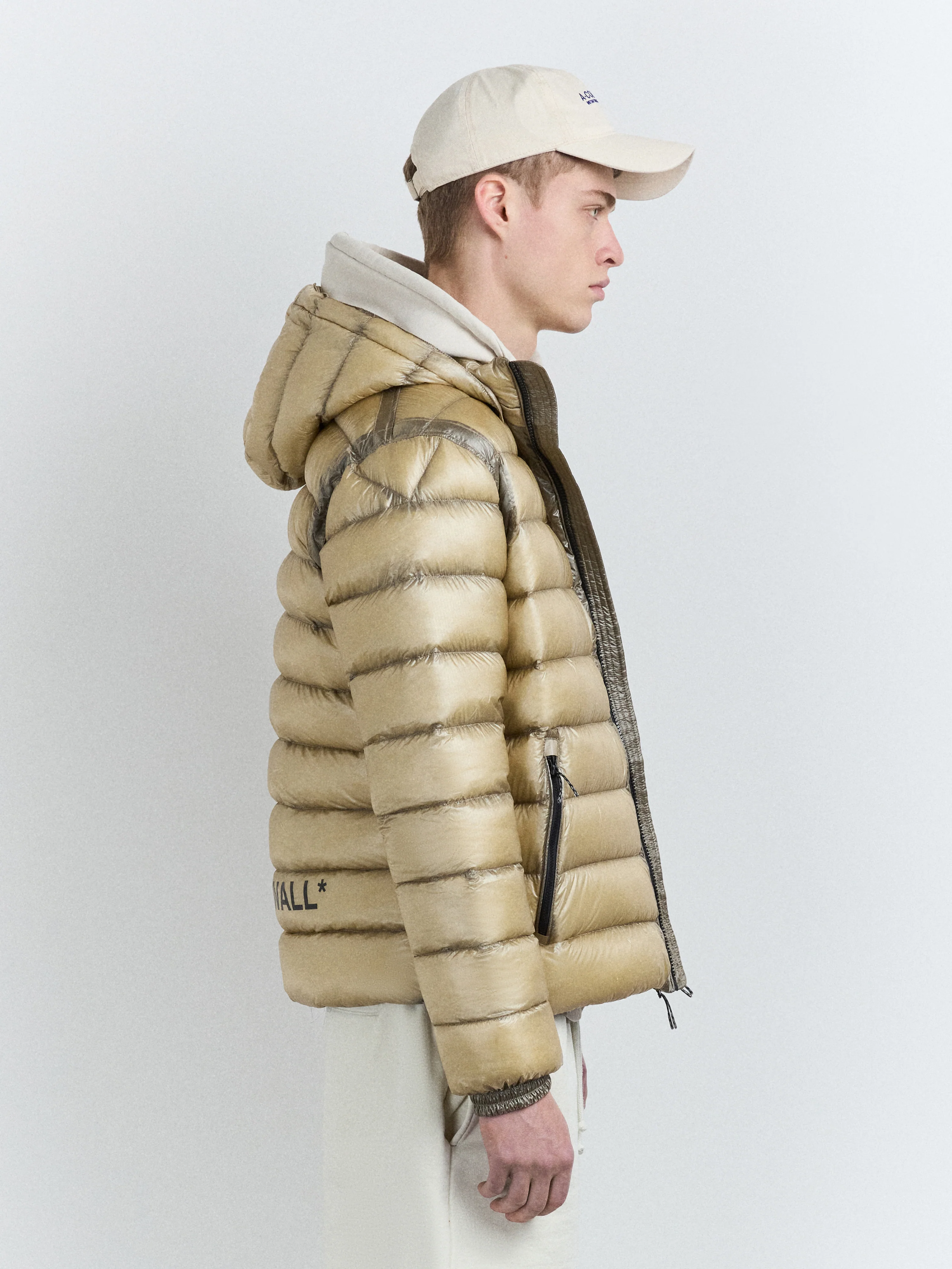 Docklands Light Down Jacket Bone - Image 6