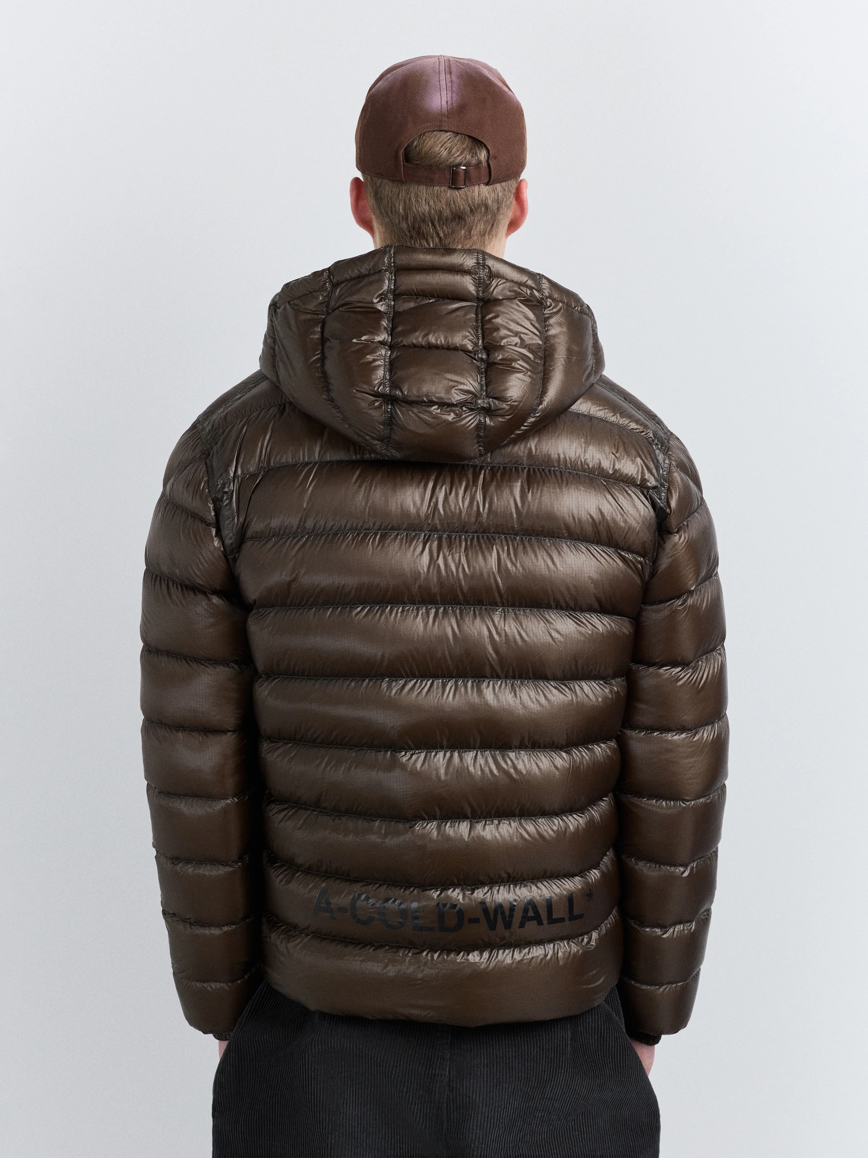 Docklands Light Down Jacket Brown - Image 6