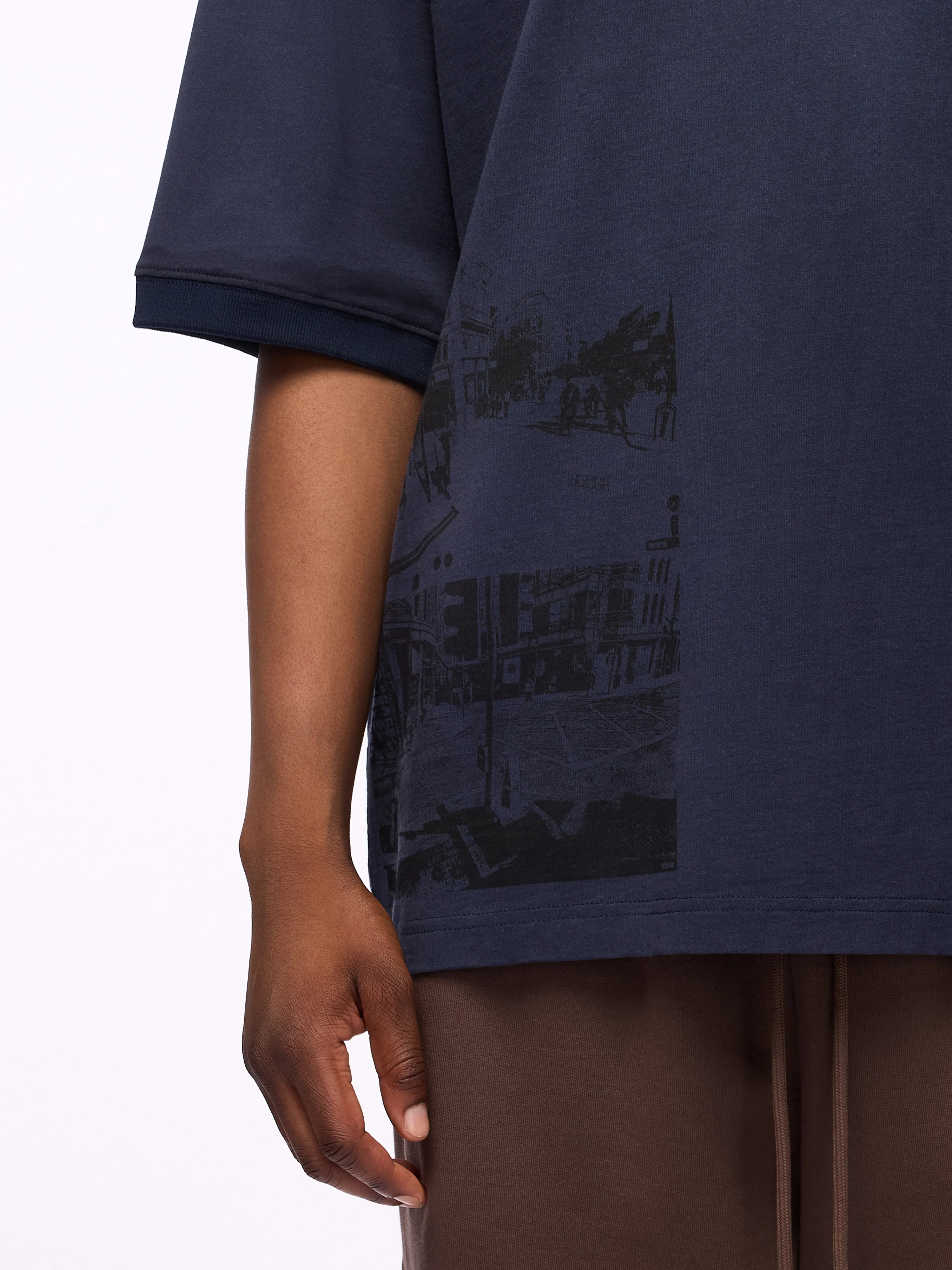Streetview T-Shirt Midnight - Image 5