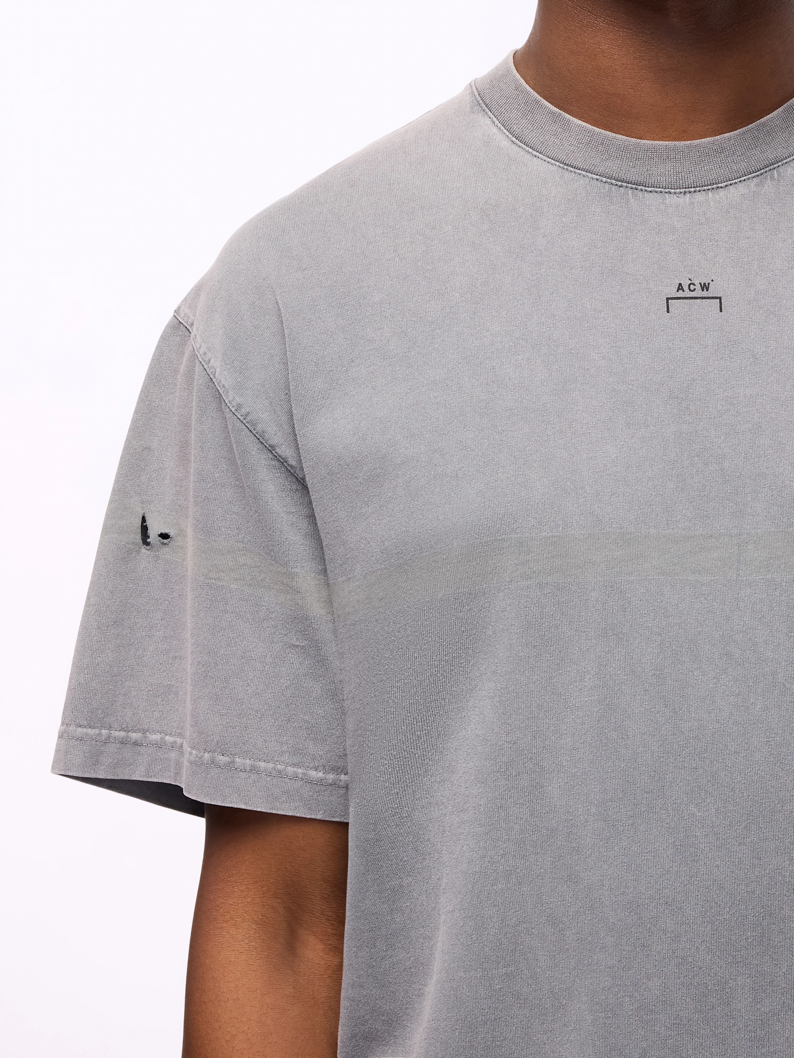 Laser Fade T-Shirt Slate - Image 6