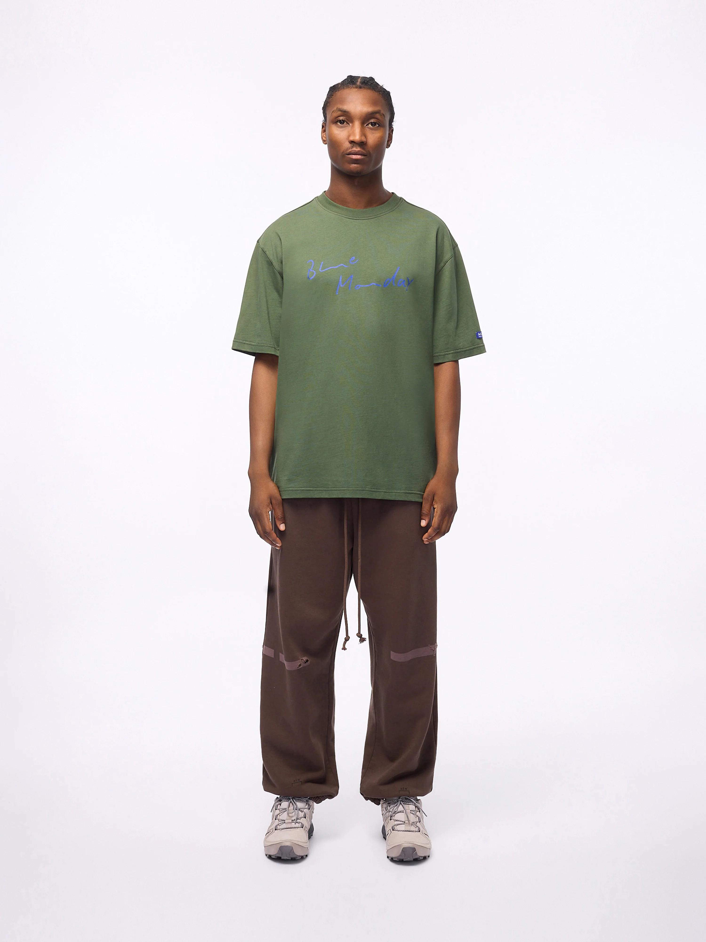 Blue Monday T-Shirt Moss - Image 3