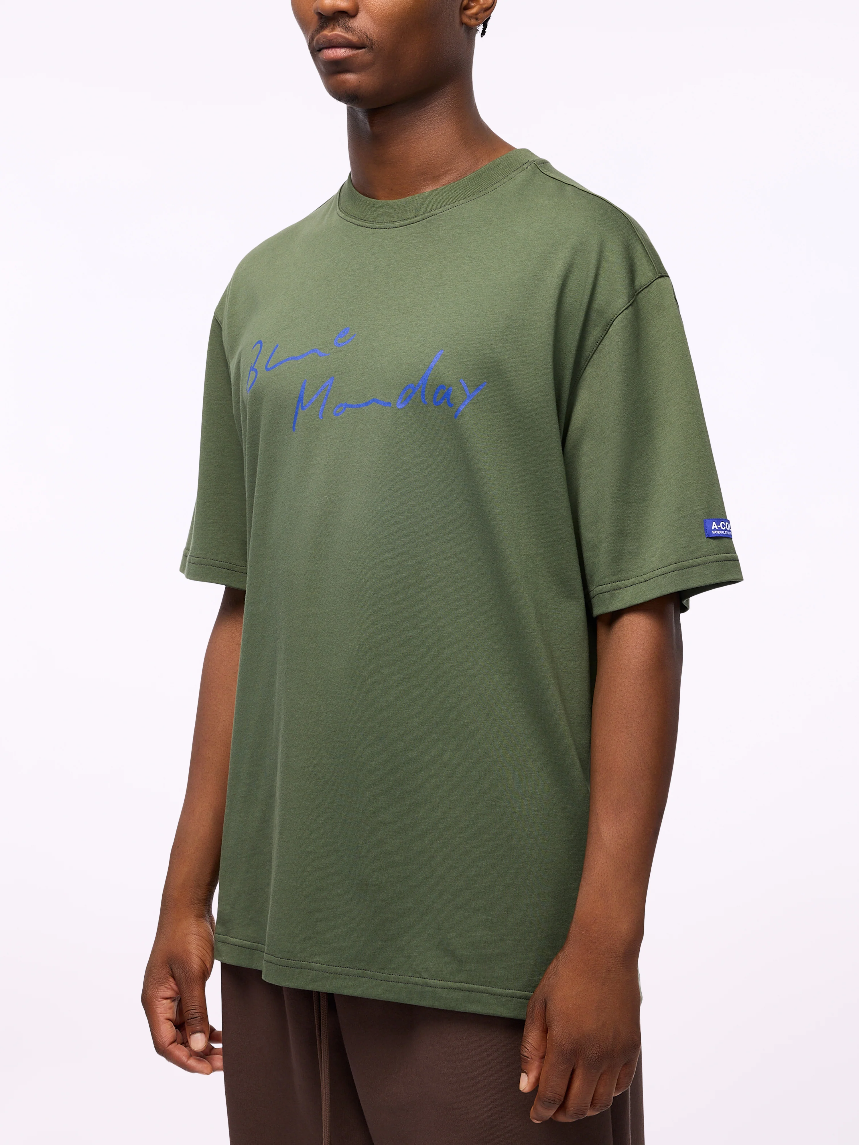 Blue Monday T-Shirt Moss - Image 5