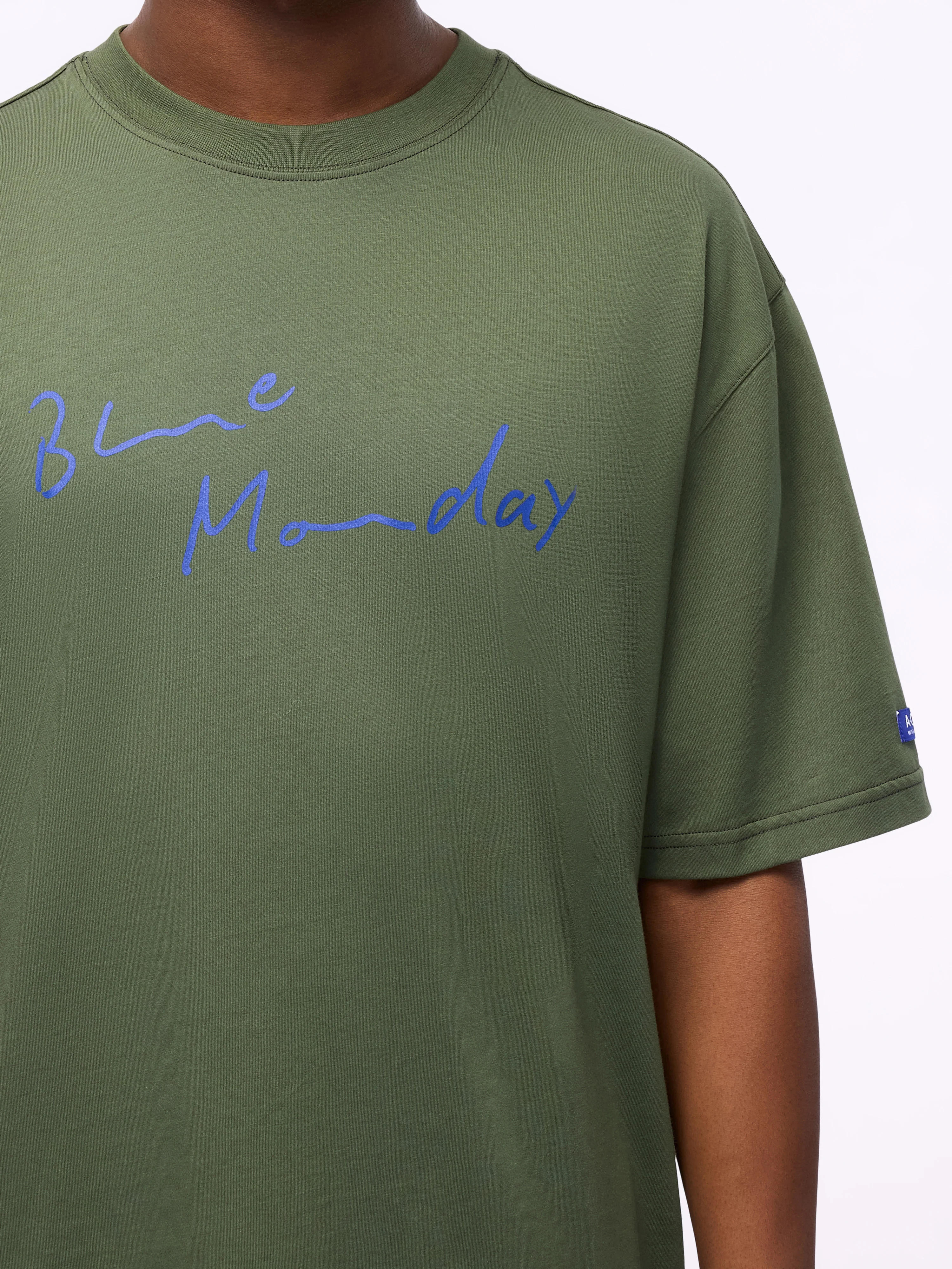 Blue Monday T-Shirt Moss - Image 6