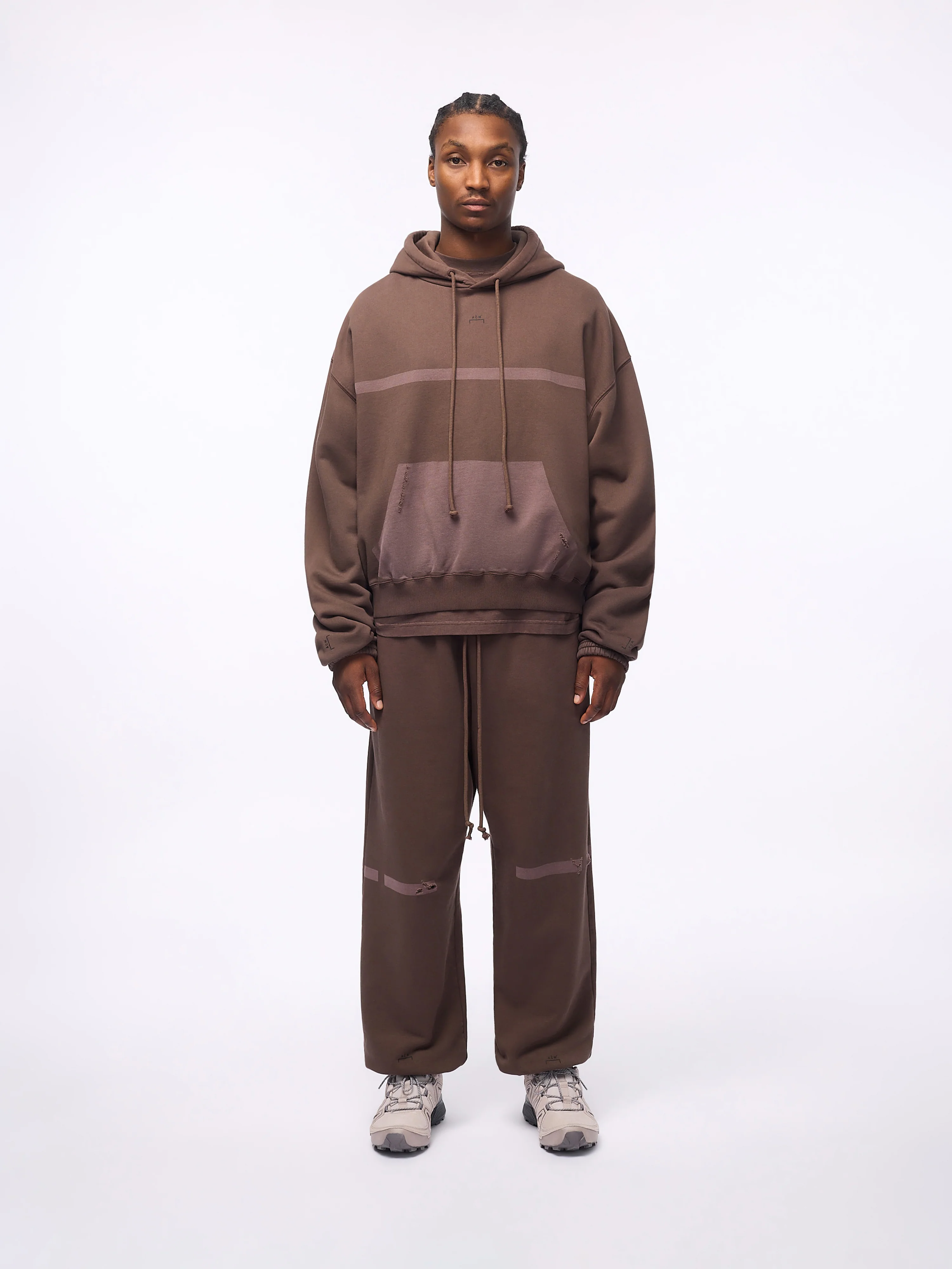 Laser Fade Hoodie Rust - Image 3