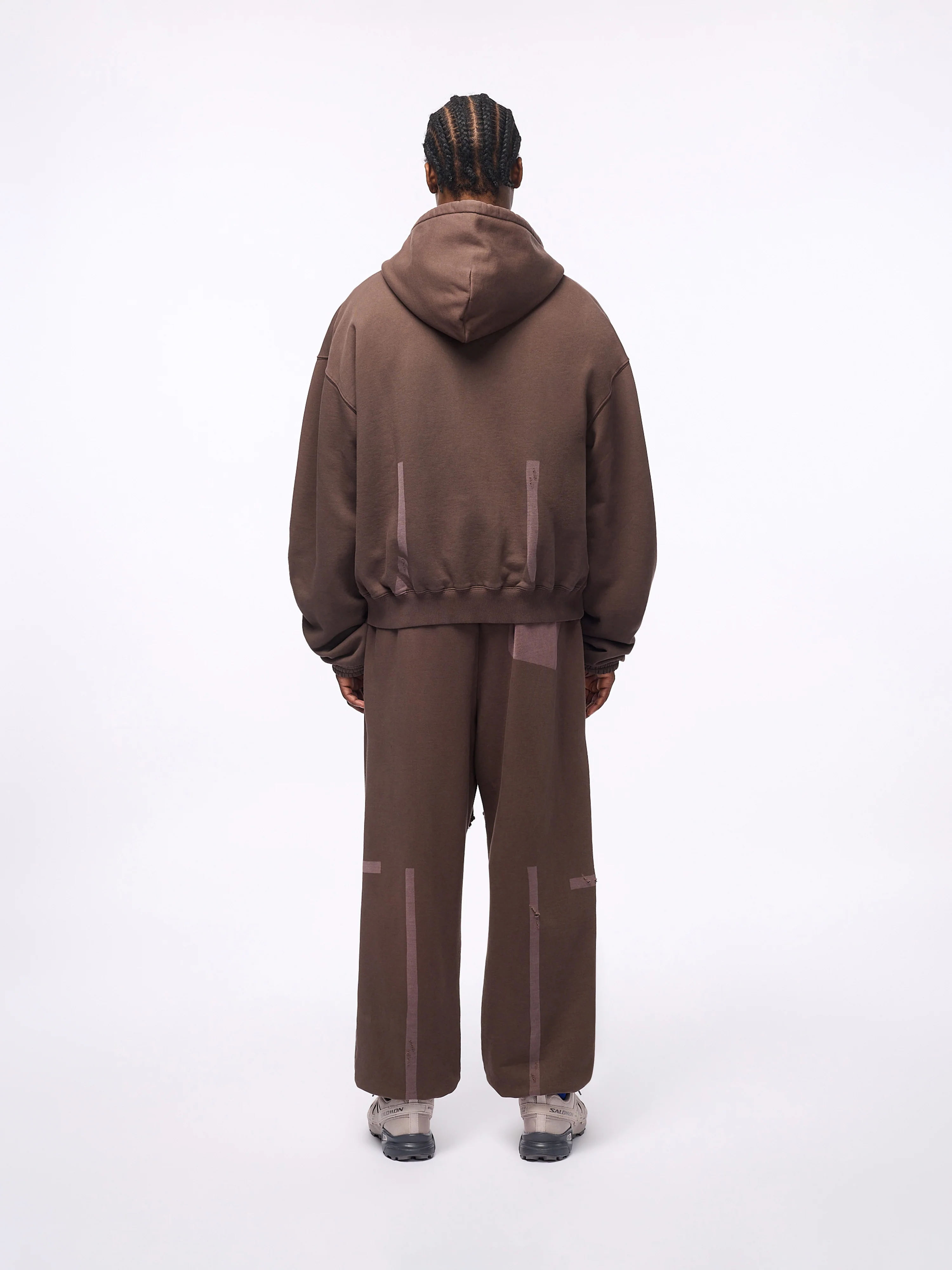 Laser Fade Hoodie Rust - Image 4