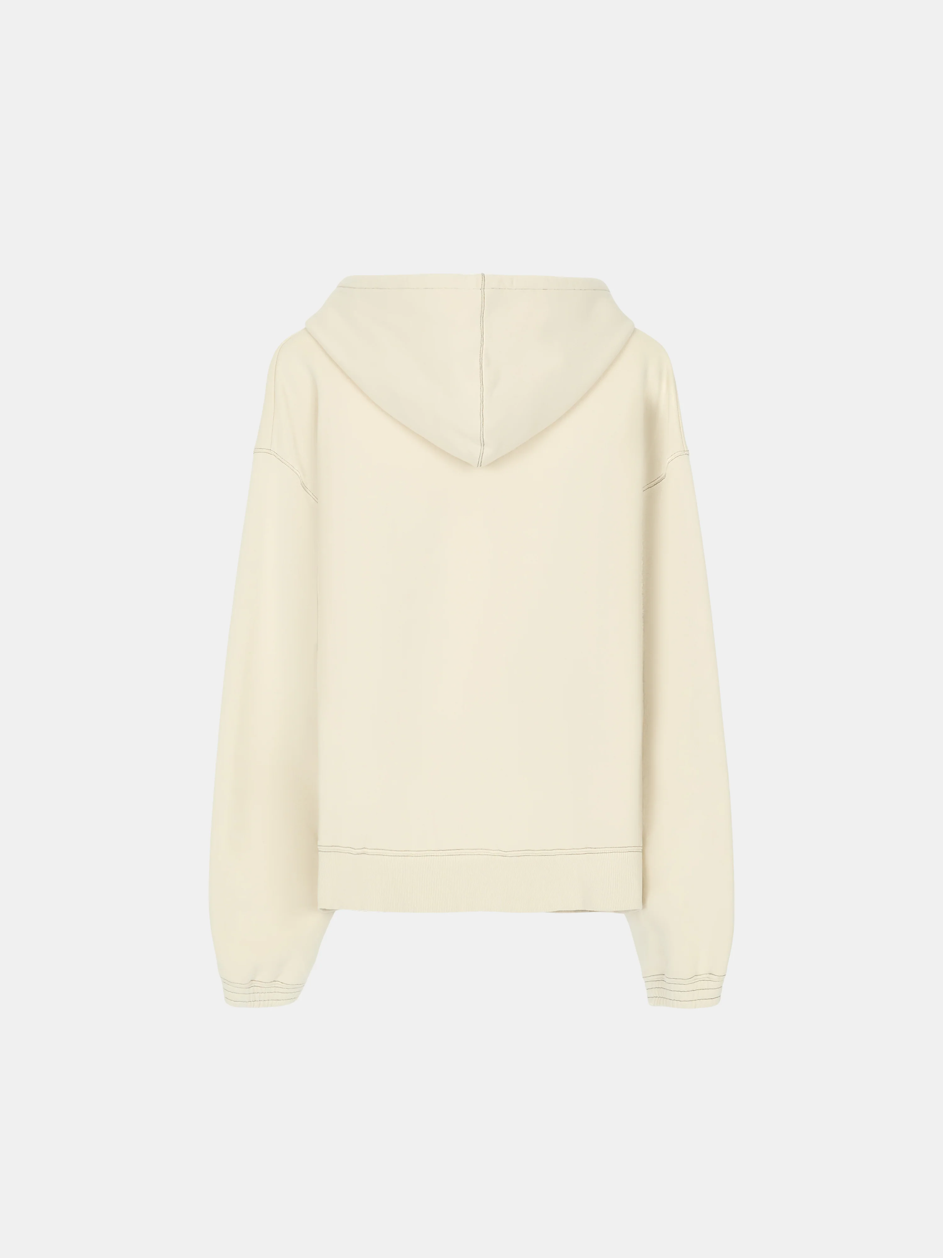 Millbank Zip Hoodie Bone - Image 2