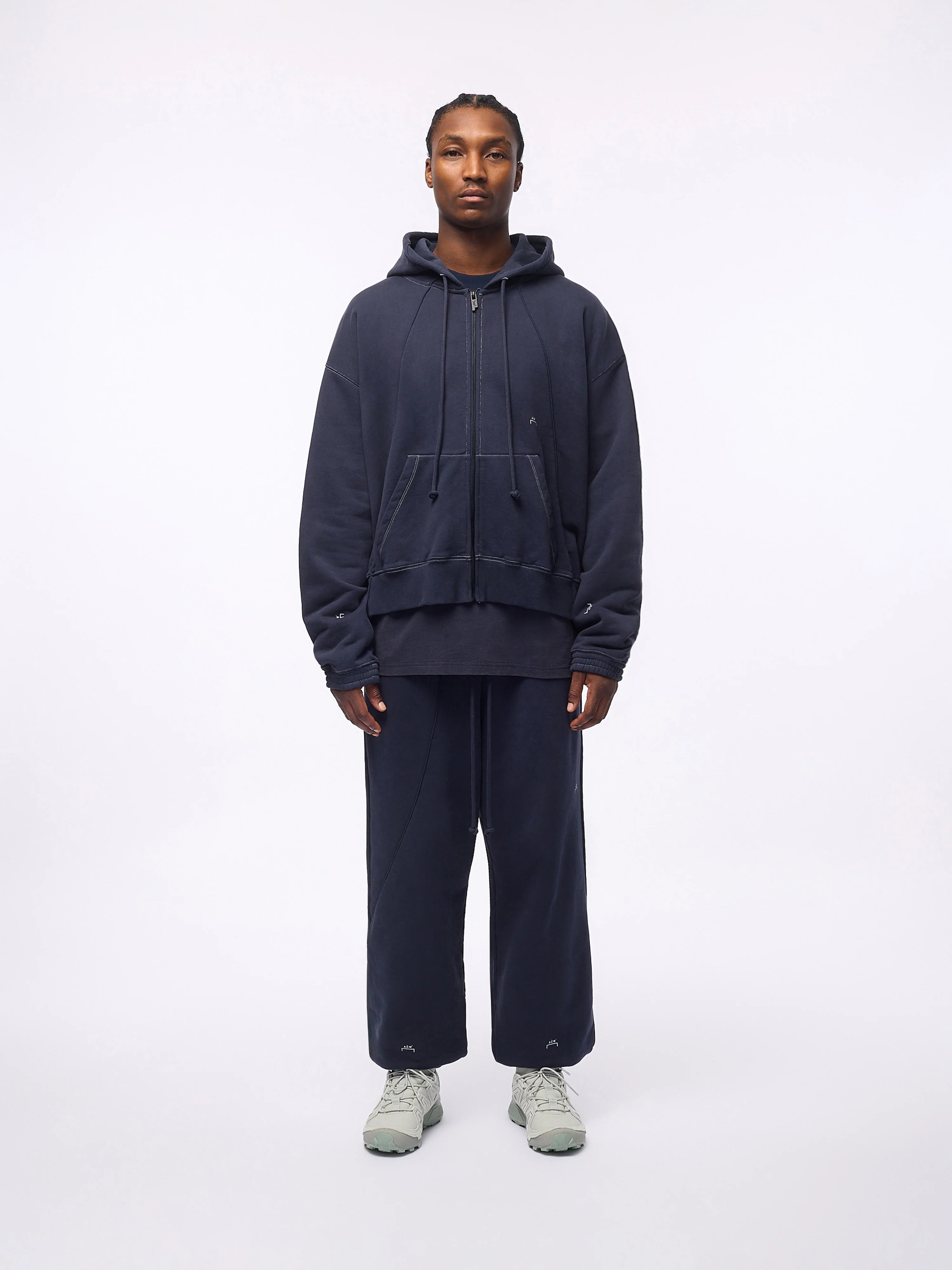 Millbank Zip Hoodie Midnight - Image 3