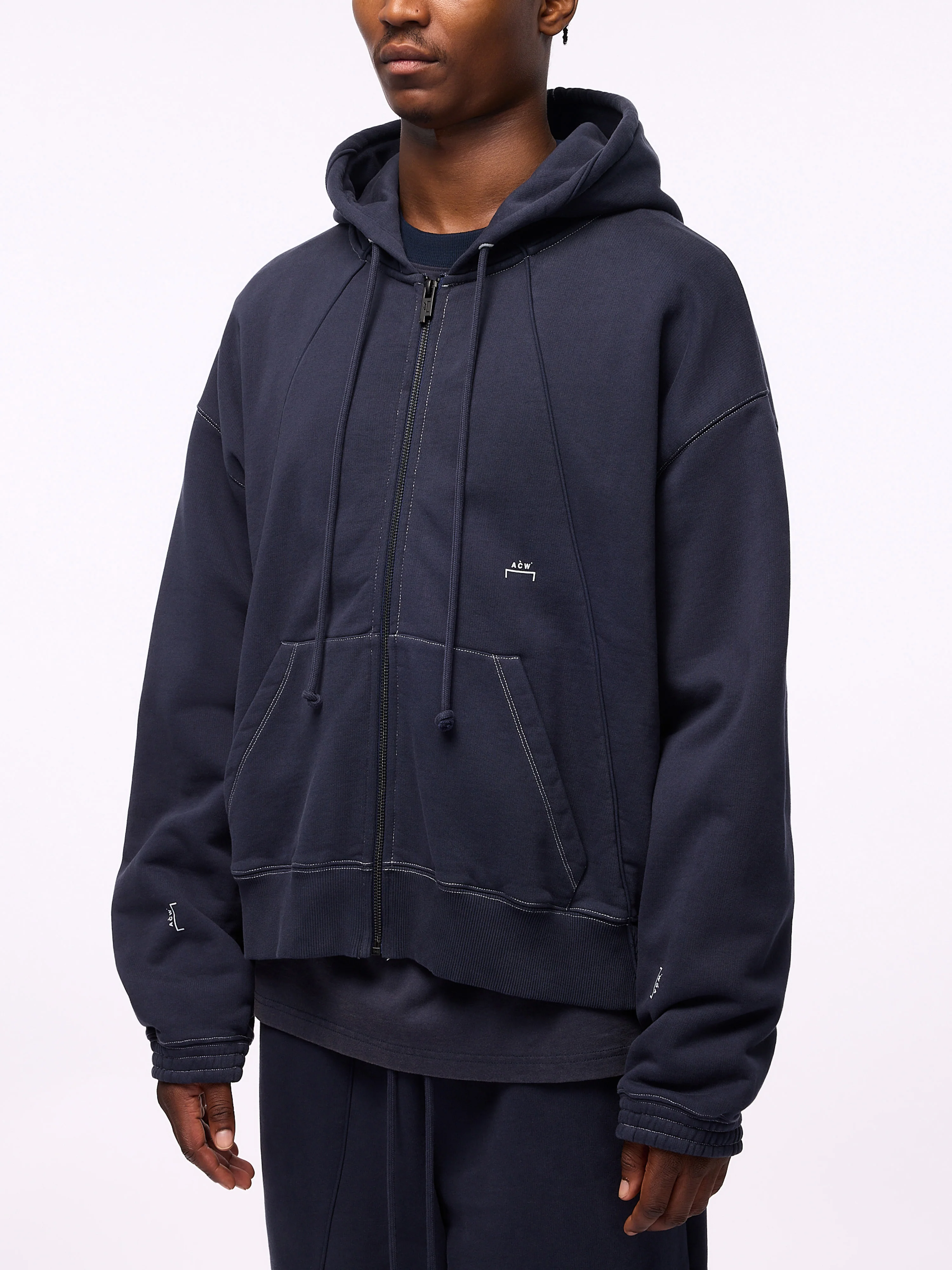 Millbank Zip Hoodie Midnight - Image 5