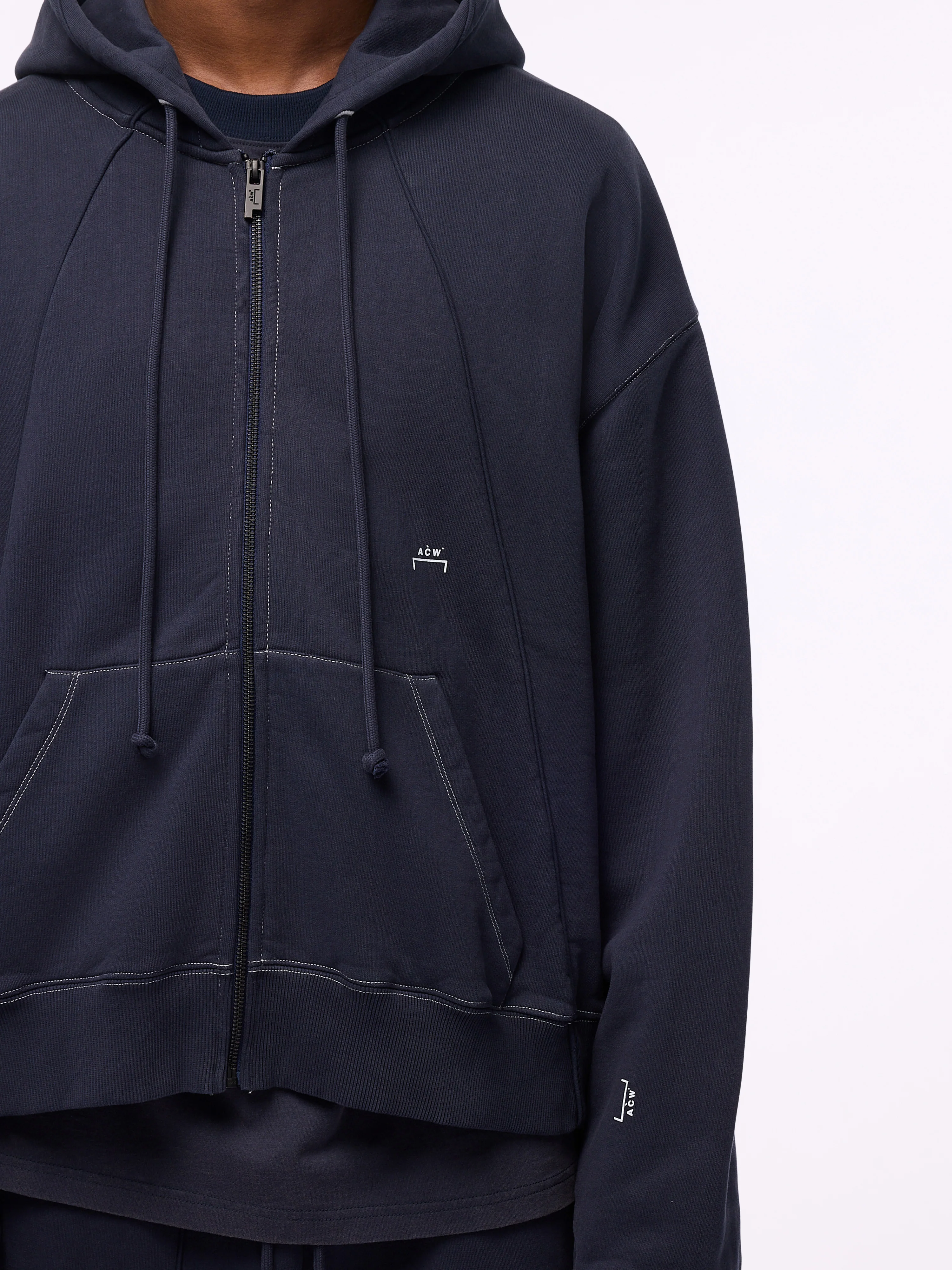 Millbank Zip Hoodie Midnight - Image 6