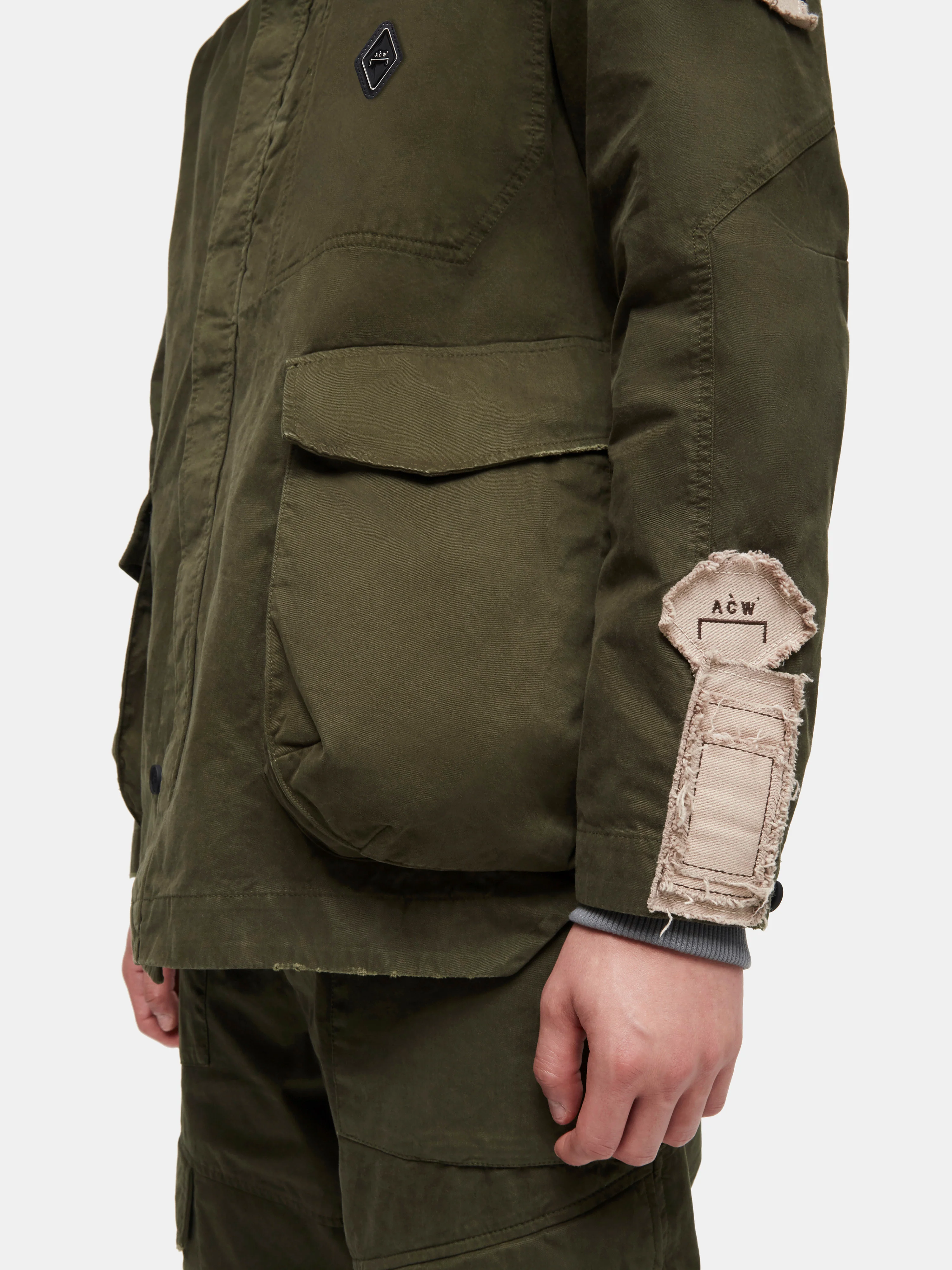 Ando Work Shirt Dark Olive - Image 4