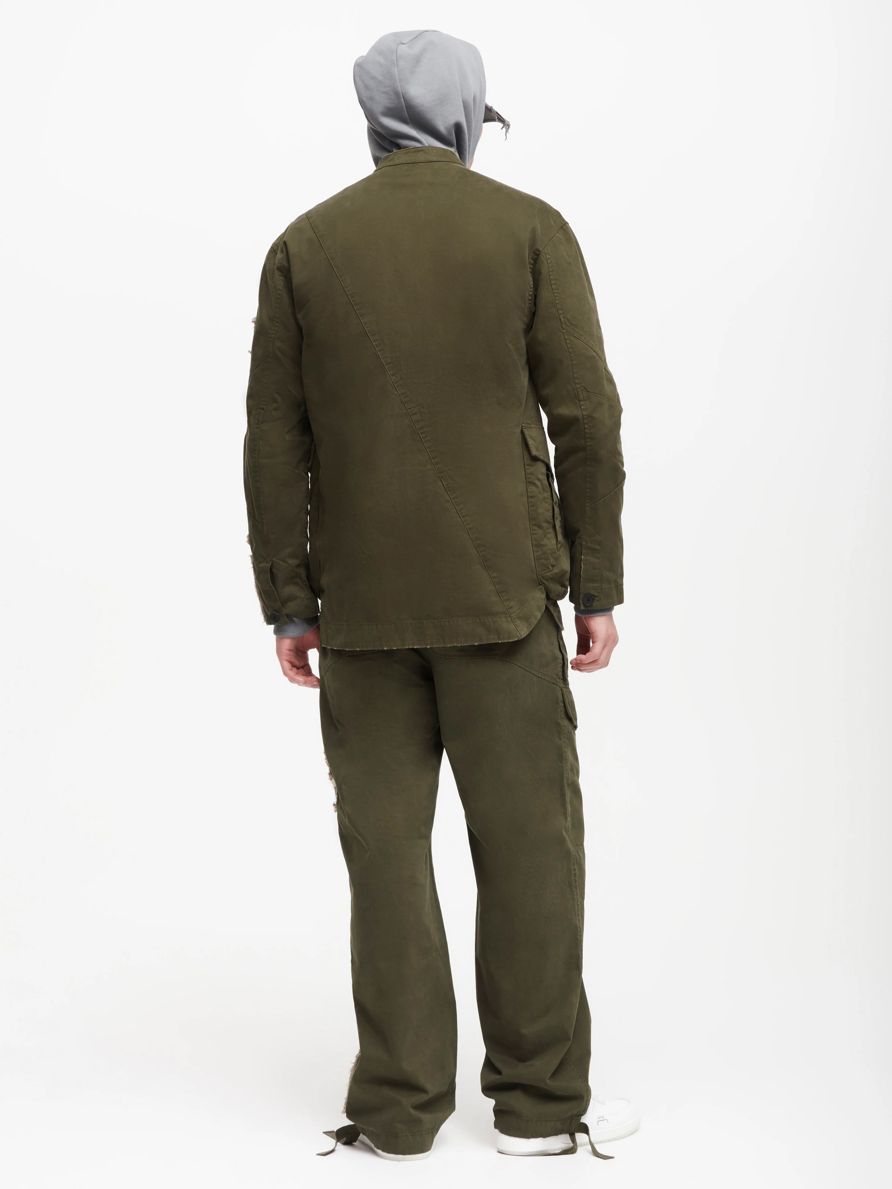 Ando Work Shirt Dark Olive - Image 5