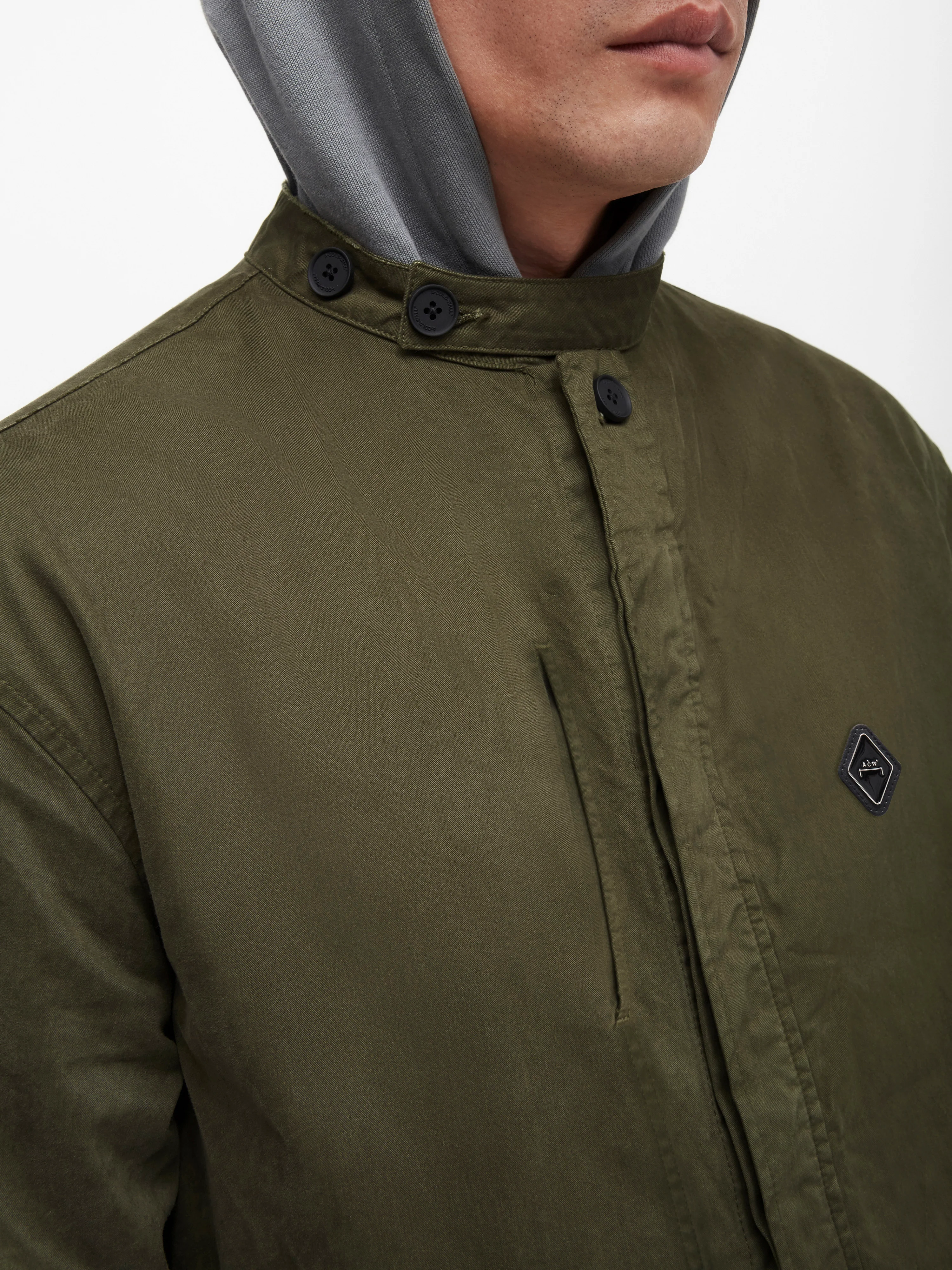 Ando Work Shirt Dark Olive - Image 6