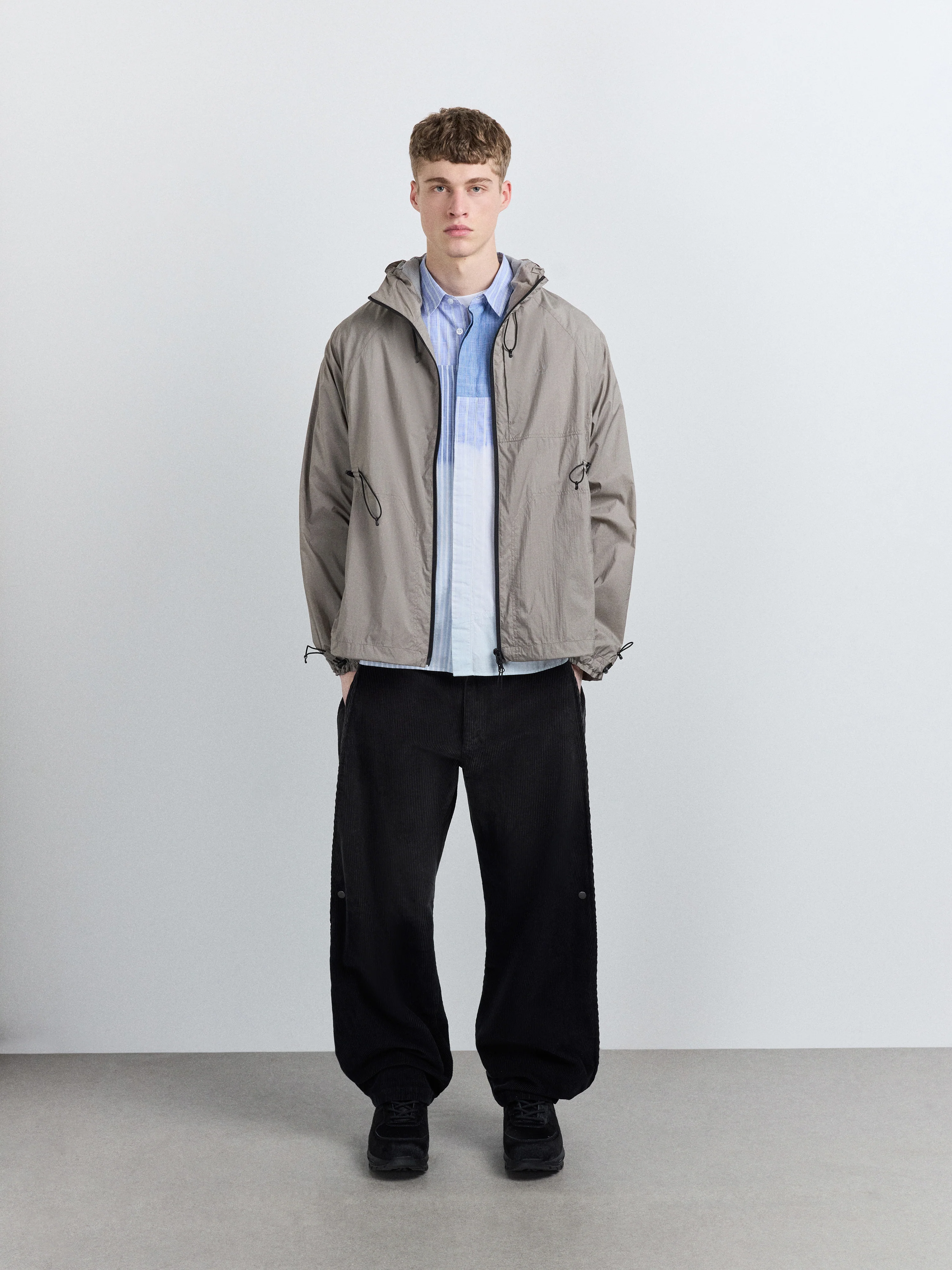 Balfron Hooded Jacket Shale - Image 3