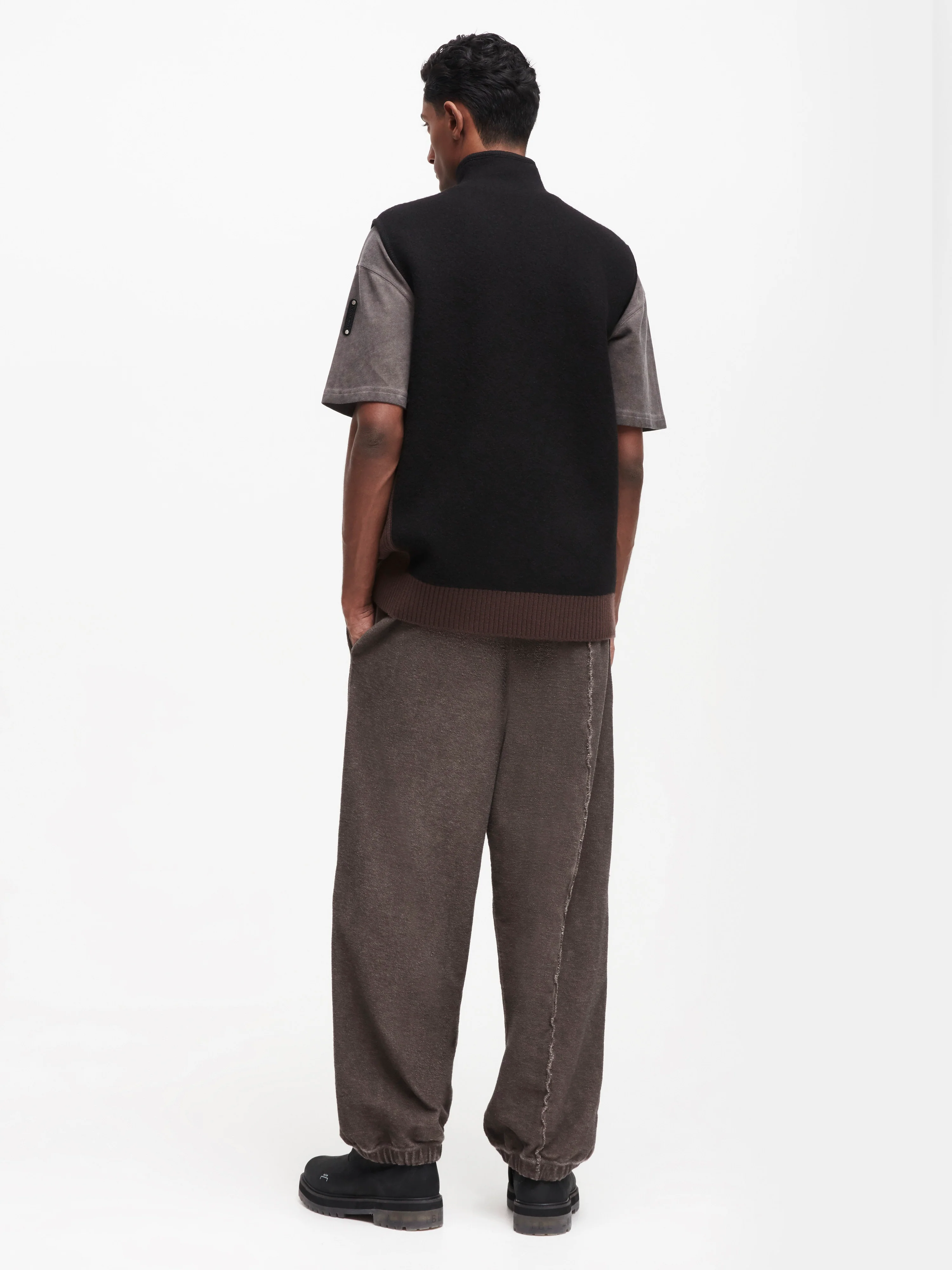 Contrast Knit Gilet - Image 3