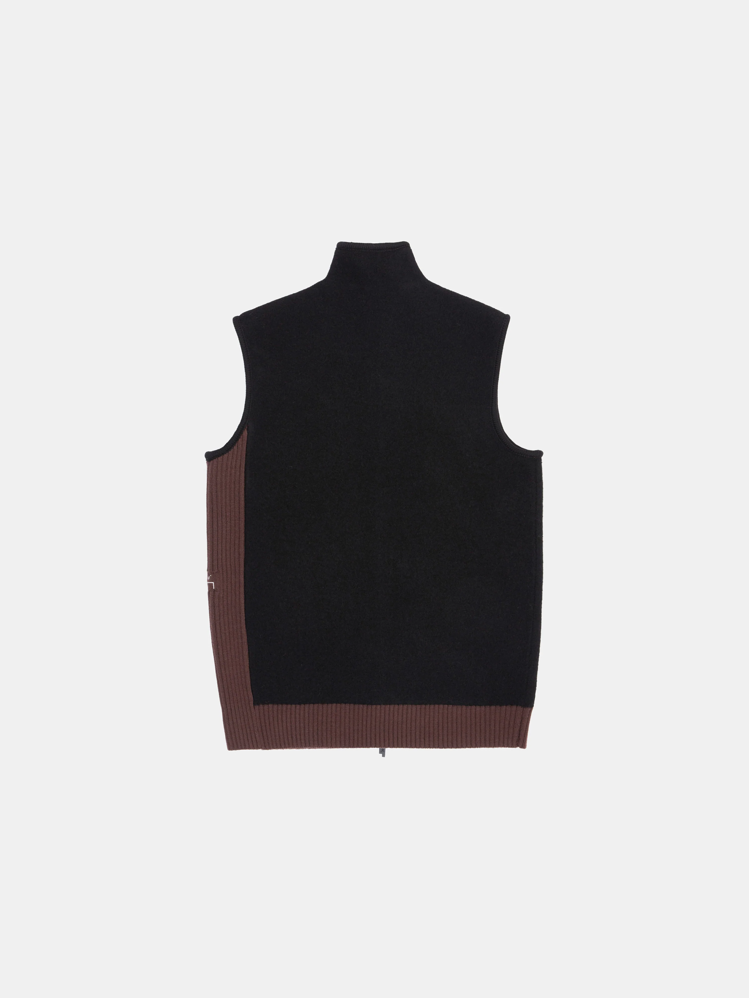 Contrast Knit Gilet - Image 7
