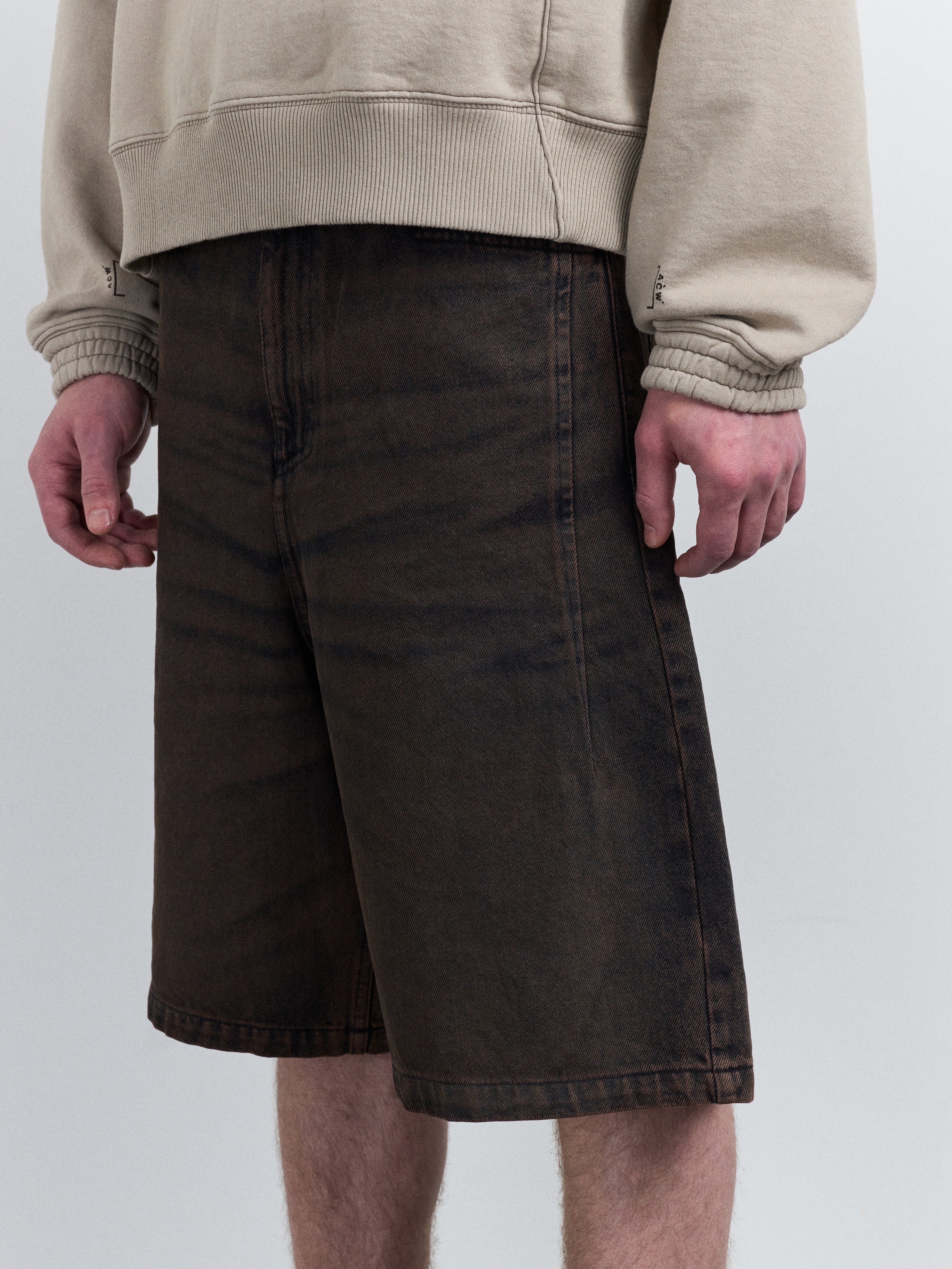 Cromer Dyed Shorts Onyx - Image 5