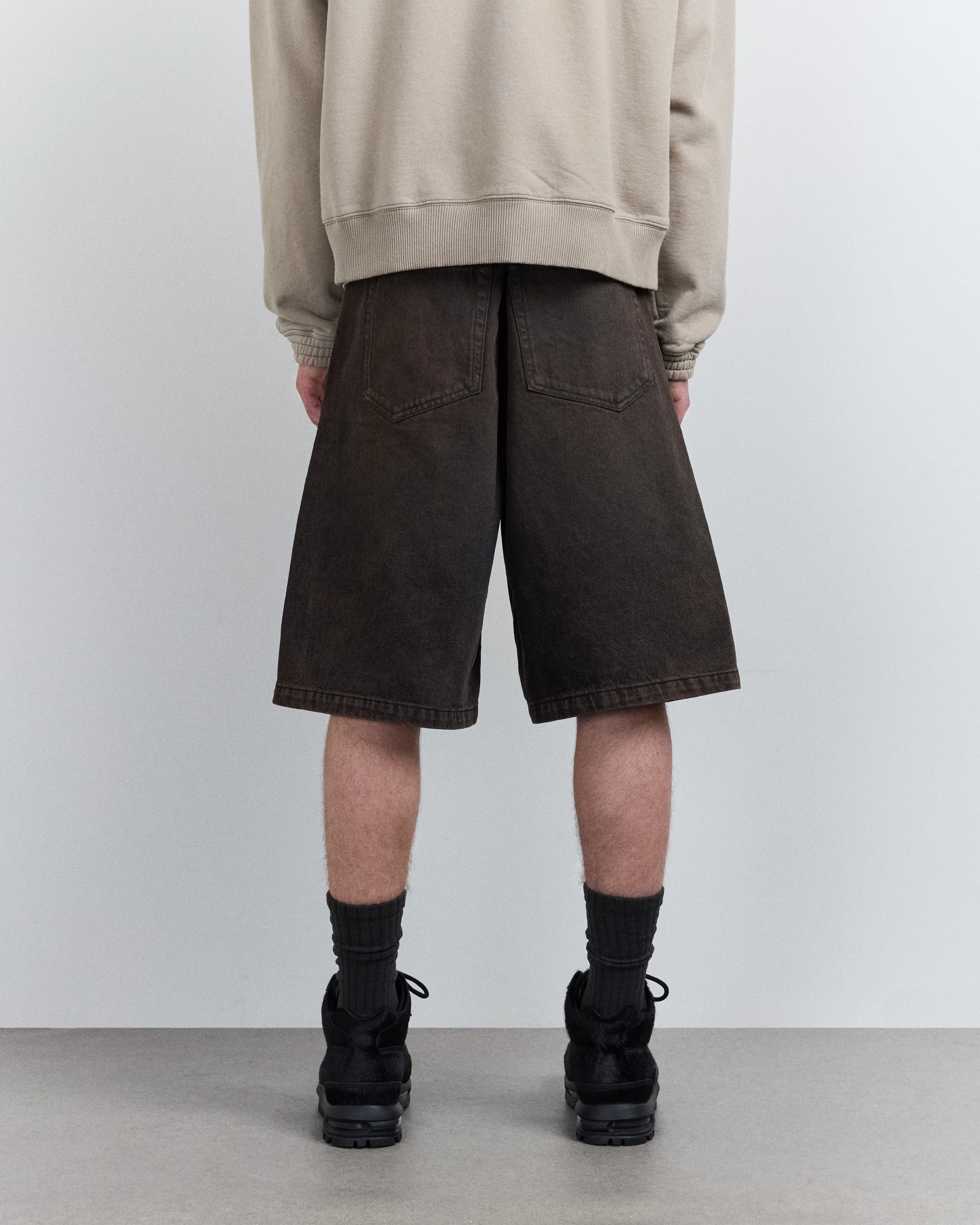 Cromer Dyed Shorts Onyx - Image 6