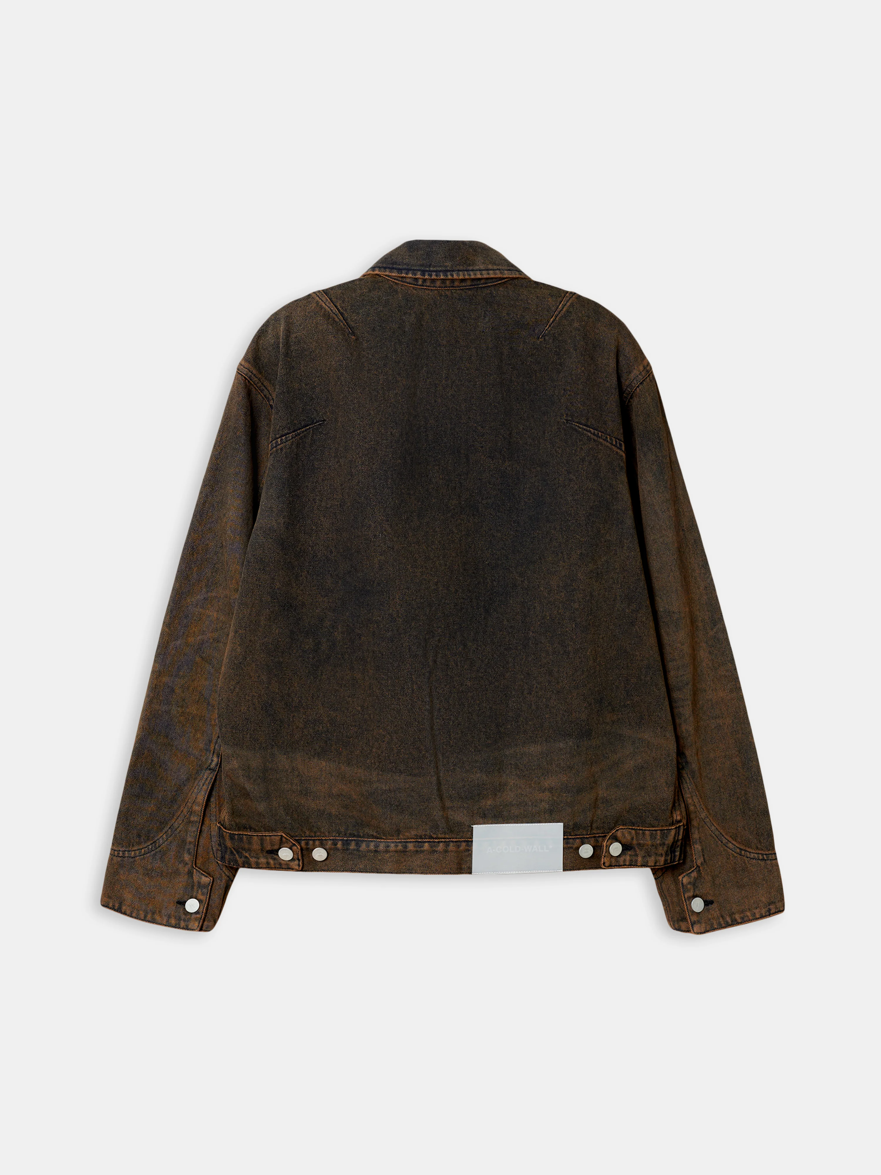 Cromer Trucker Dyed Jacket Onyx - Image 2