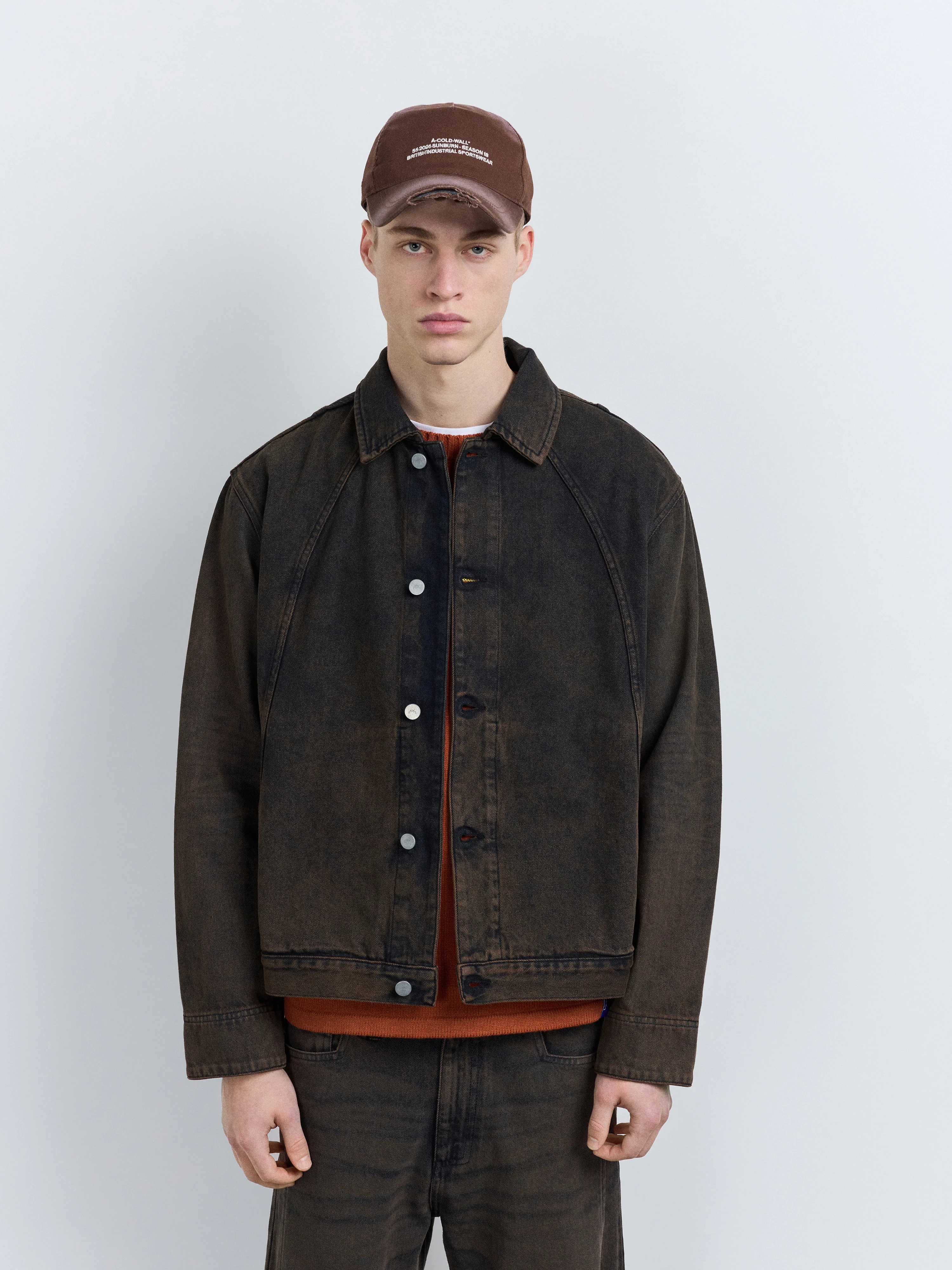 Cromer Trucker Dyed Jacket Onyx - Image 5