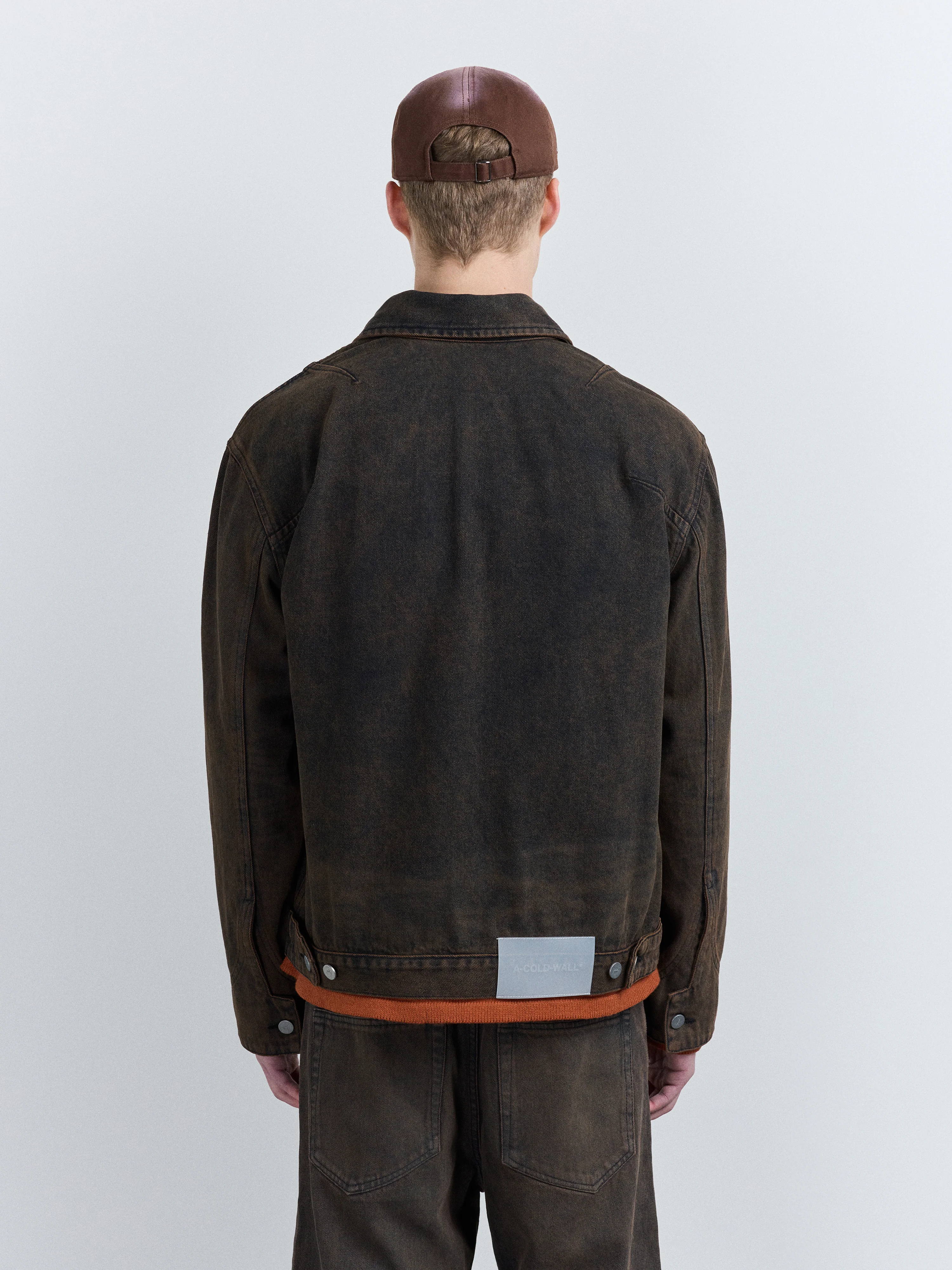 Cromer Trucker Dyed Jacket Onyx - Image 6