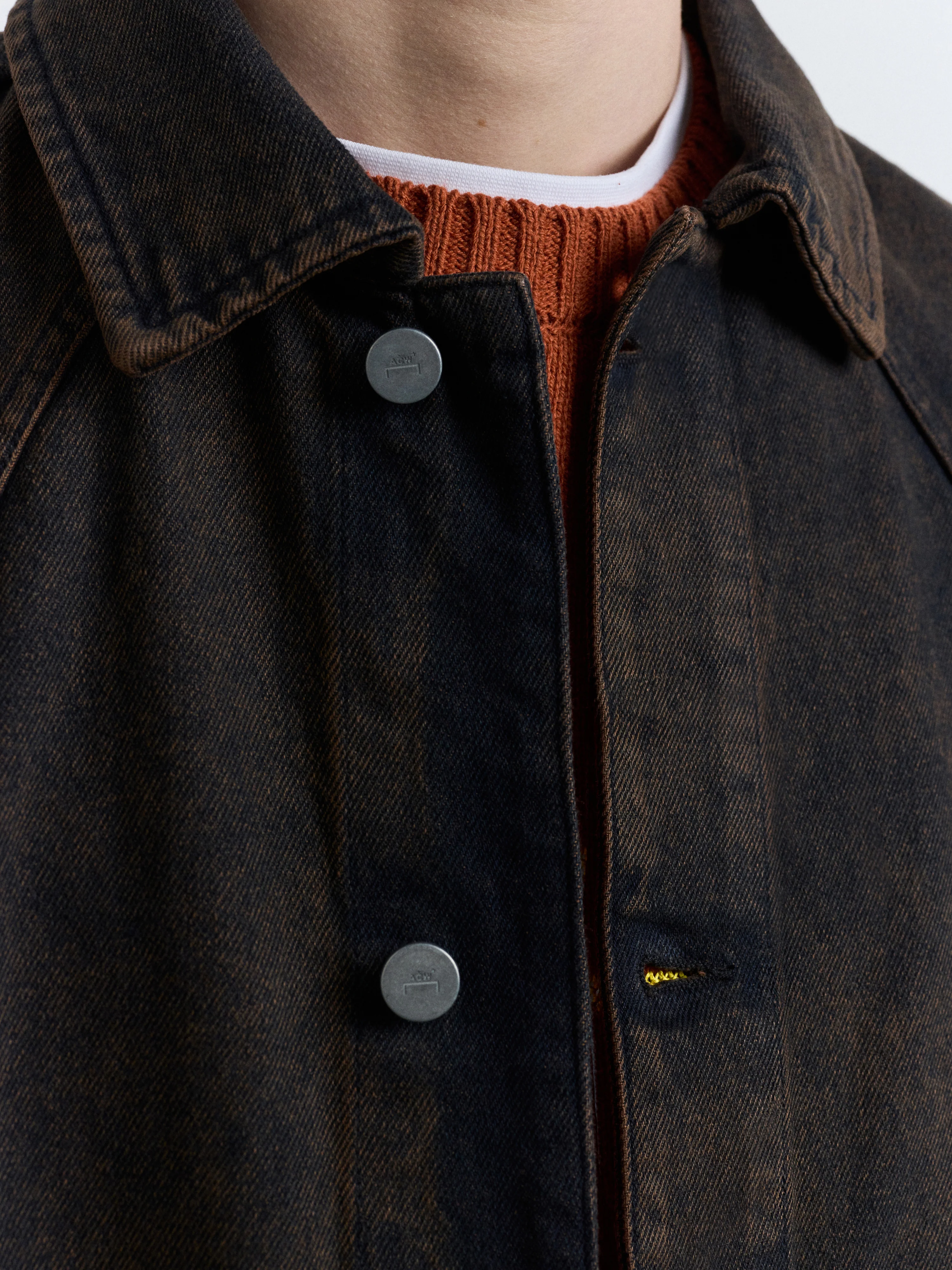 Cromer Trucker Dyed Jacket Onyx - Image 7