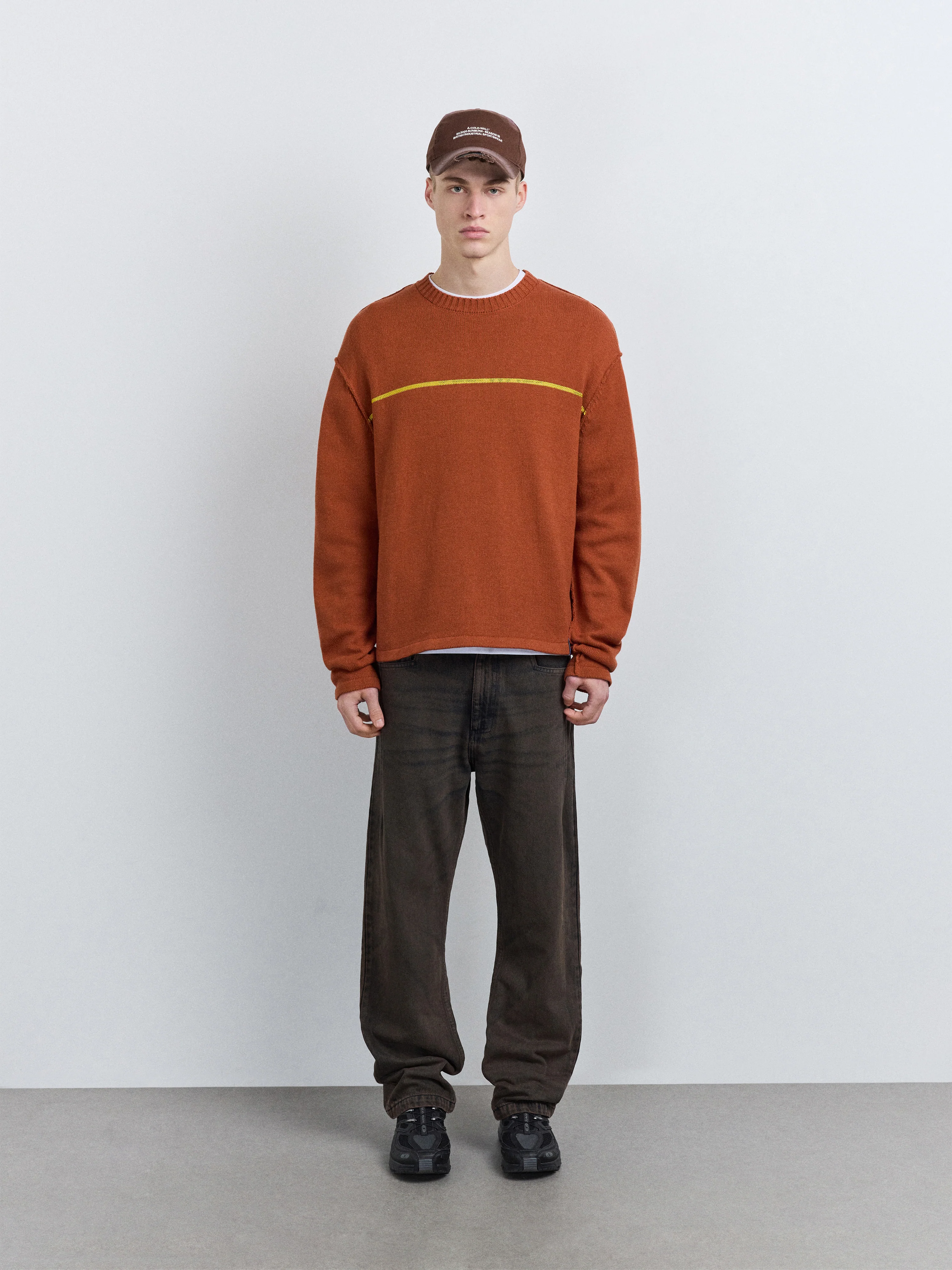 Mercury Crew Knit Rust - Image 3