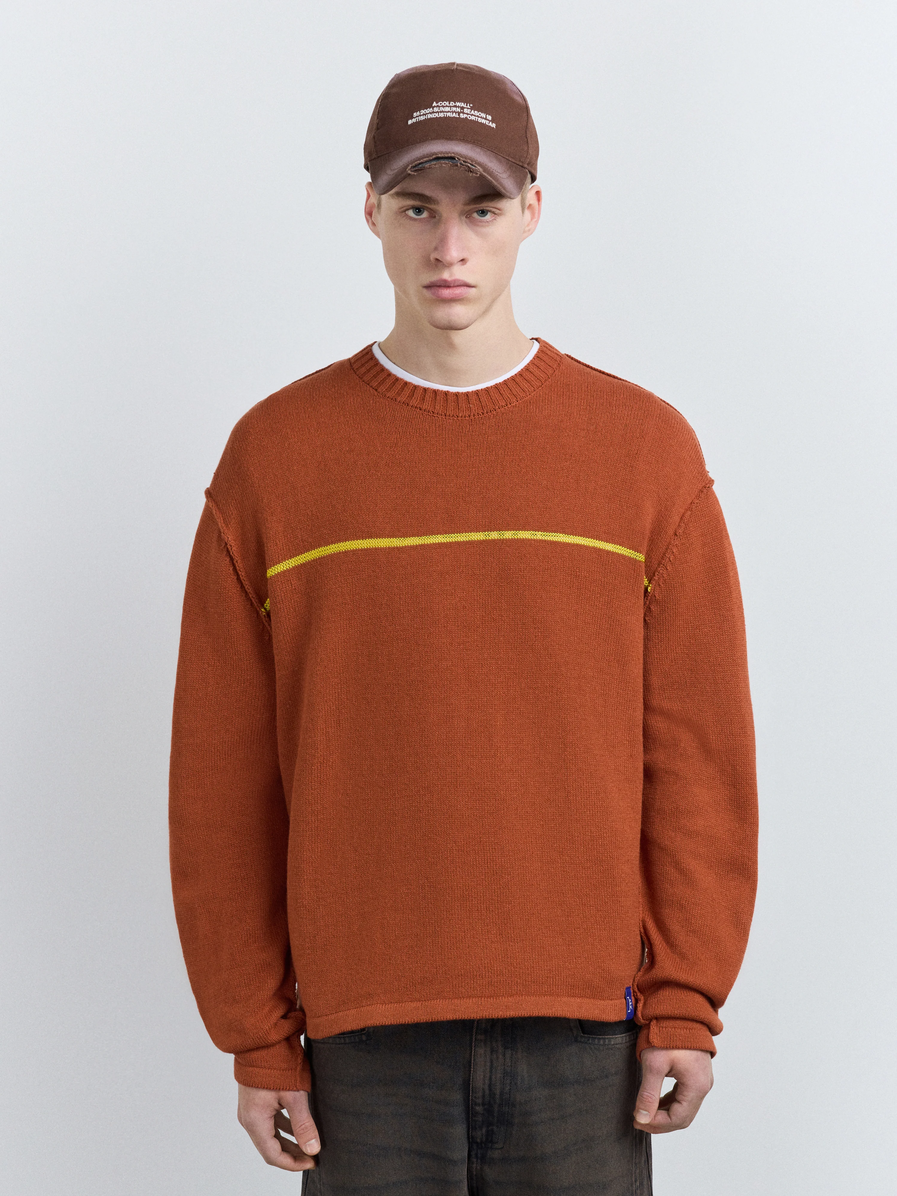 Mercury Crew Knit Rust - Image 4