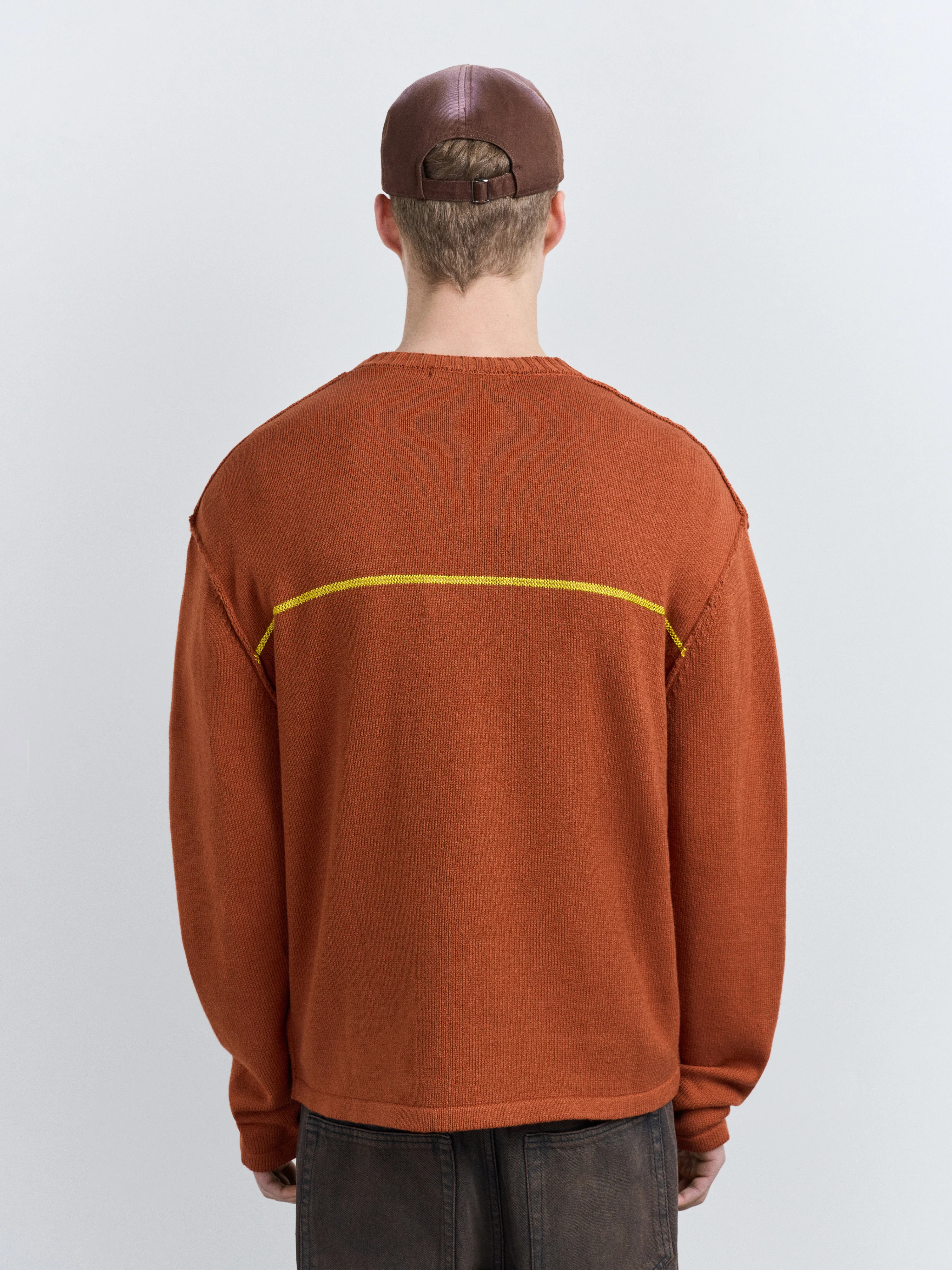 Mercury Crew Knit Rust - Image 5