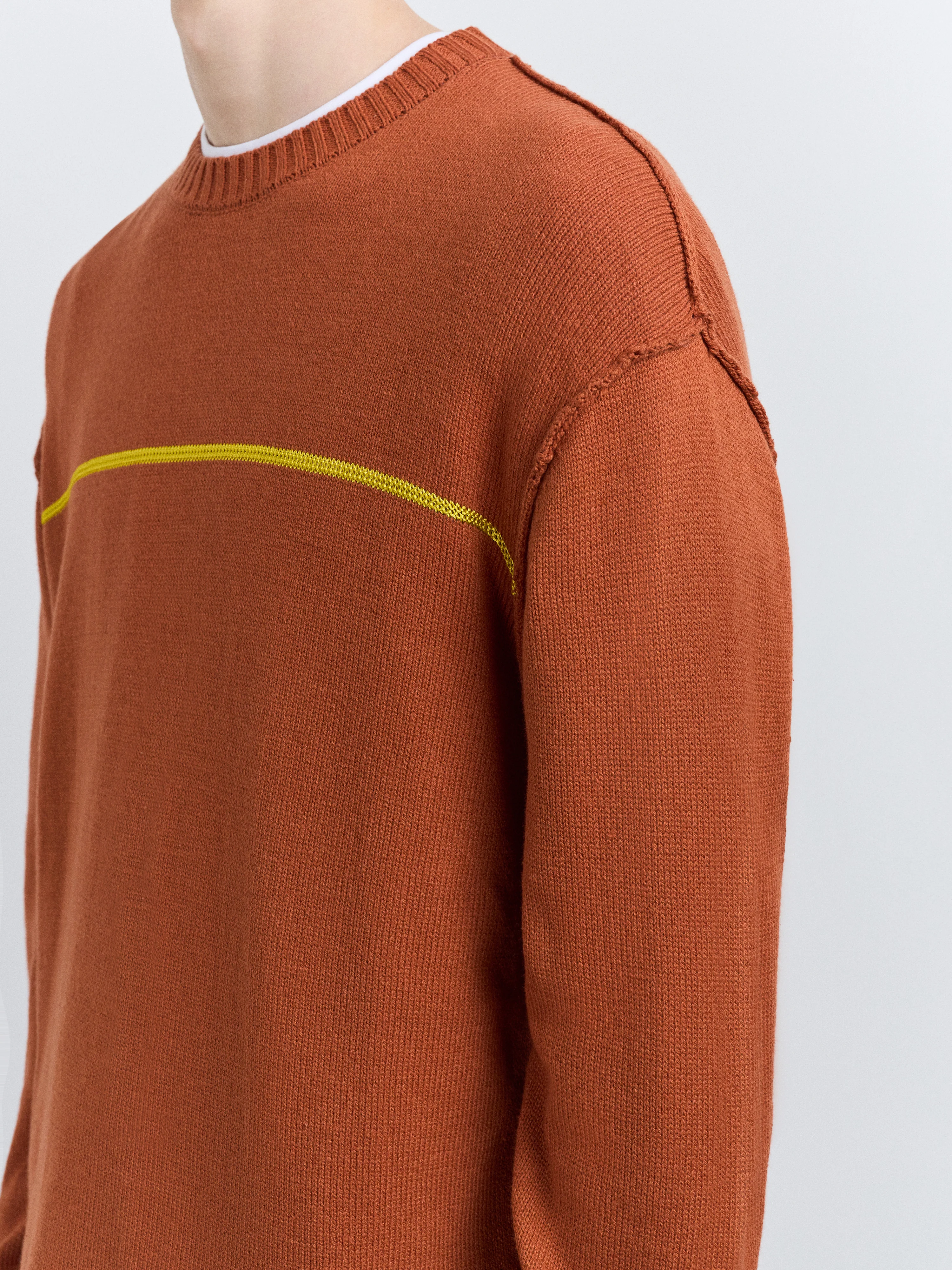 Mercury Crew Knit Rust - Image 6