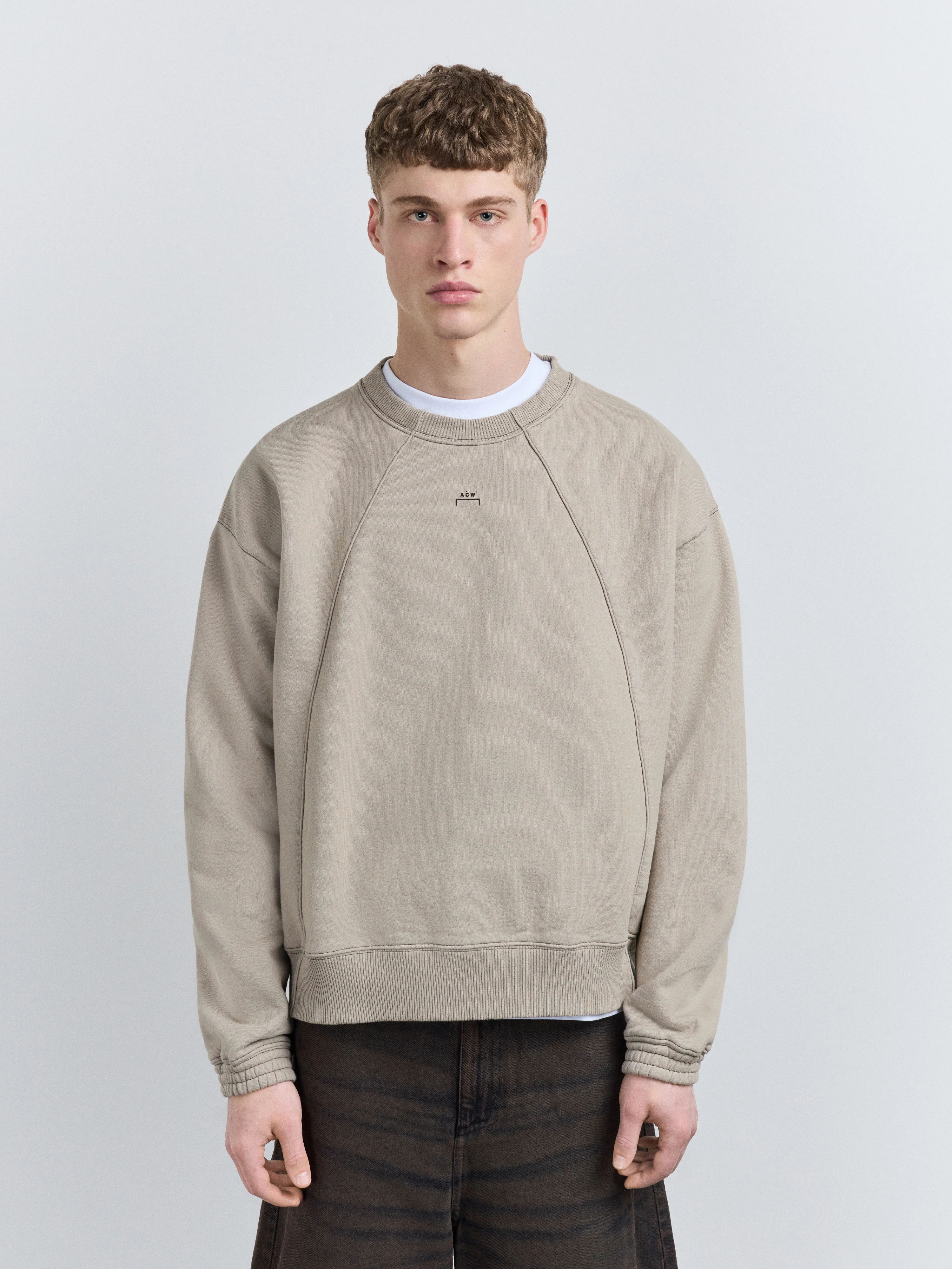 Millbank Crewneck Taupe - Image 5