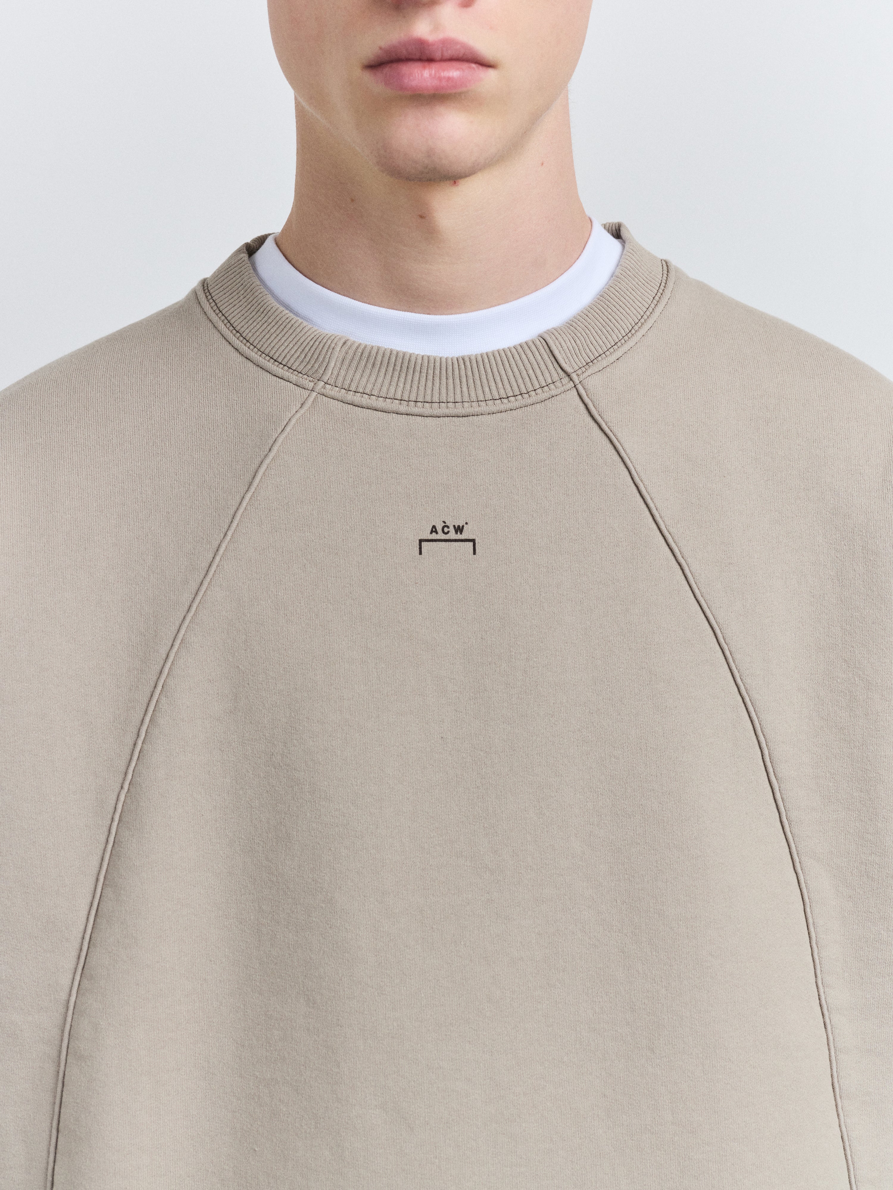 Millbank Crewneck Taupe - Image 7