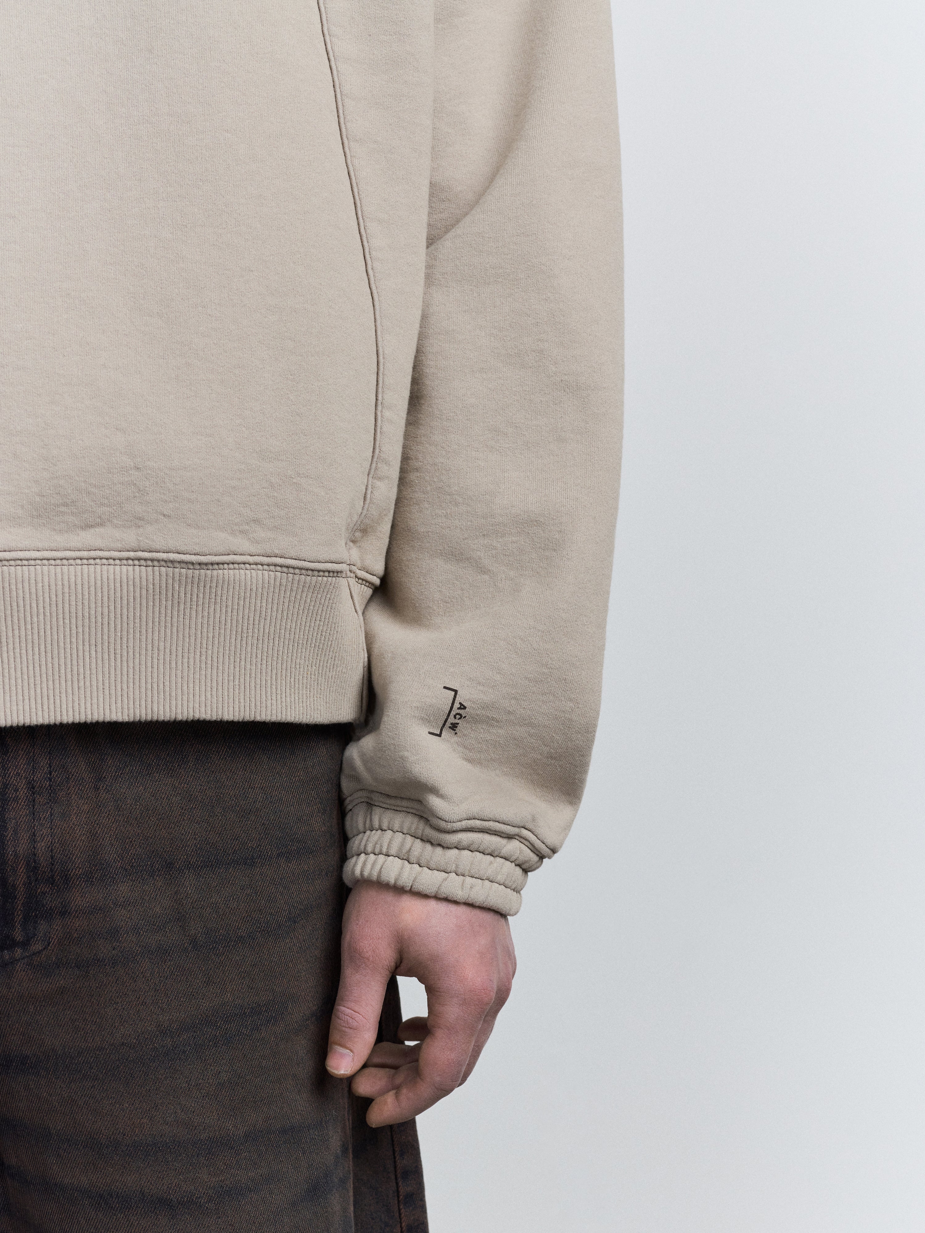 Millbank Crewneck Taupe - Image 8