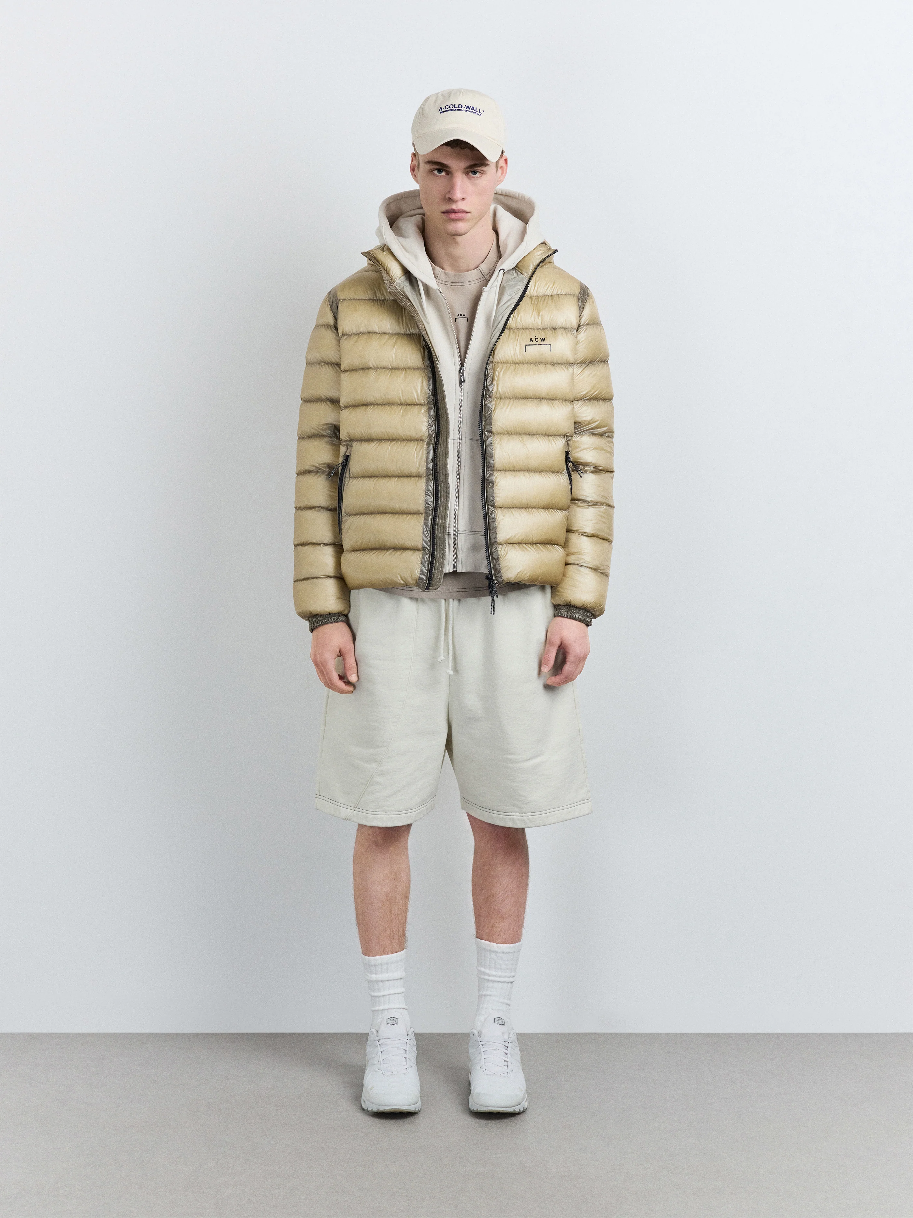 Millbank Sweat Shorts Bone - Image 3