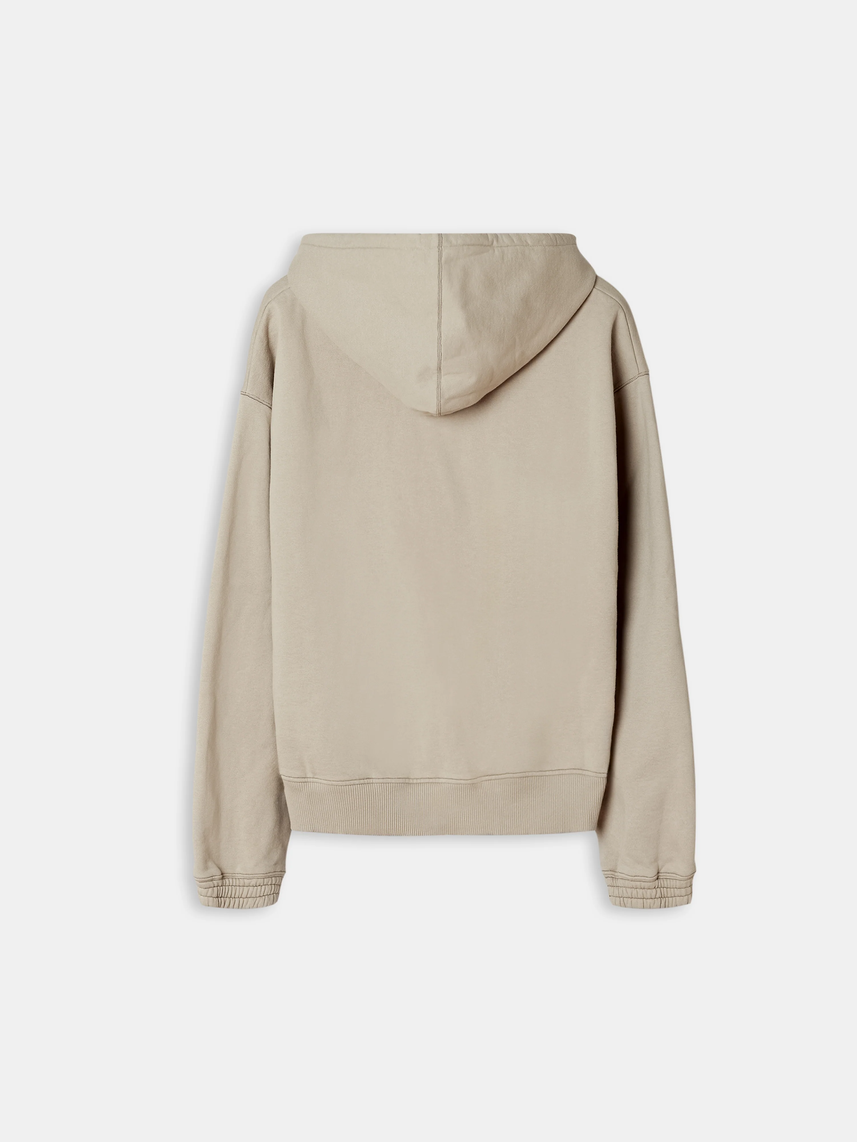Millbank Zip Hoodie Taupe - Image 2