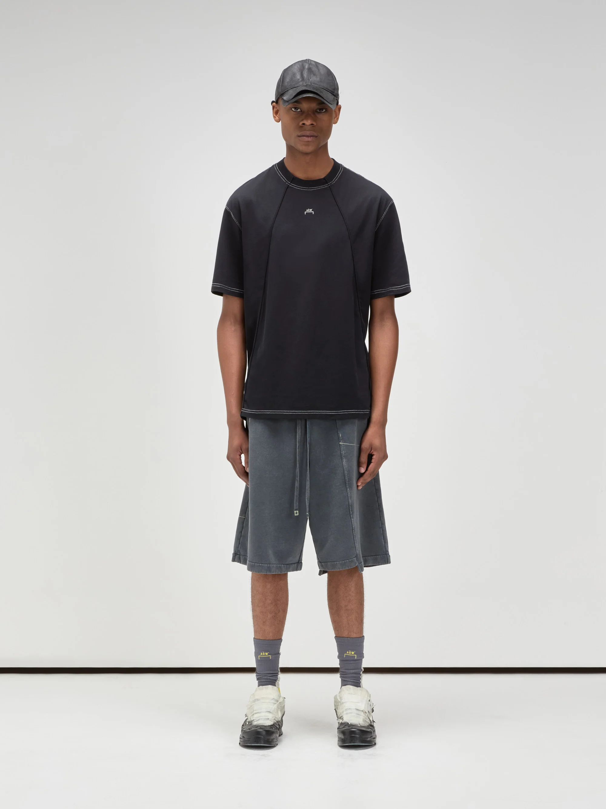 Oblique Shorts Slate - Image 7