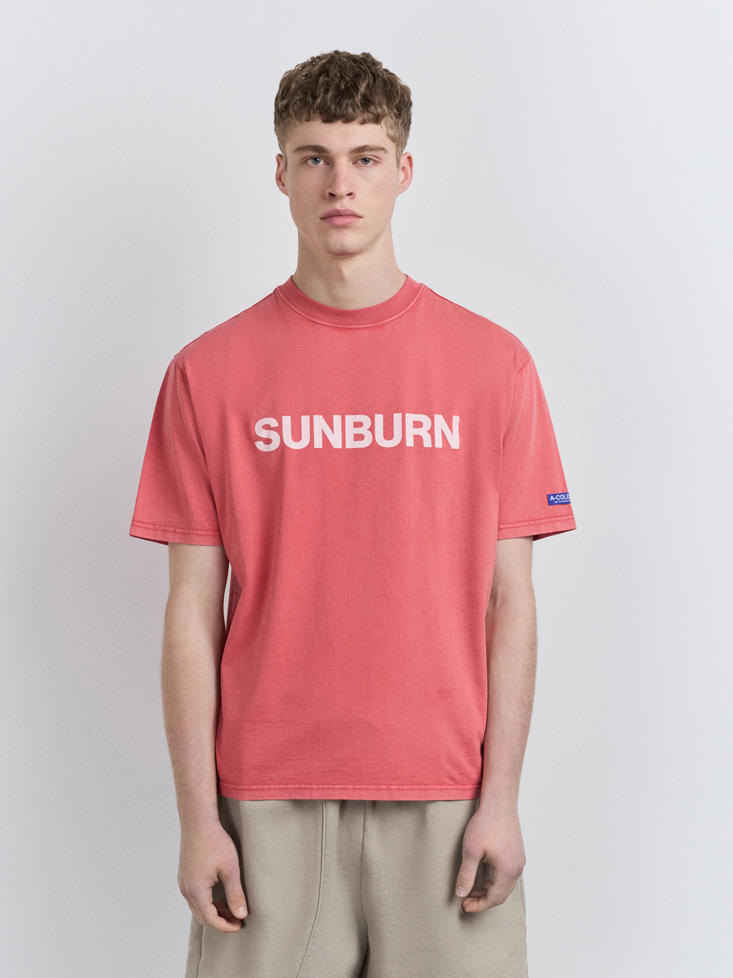 Sunburn T-Shirt Cardinal Red - Image 3