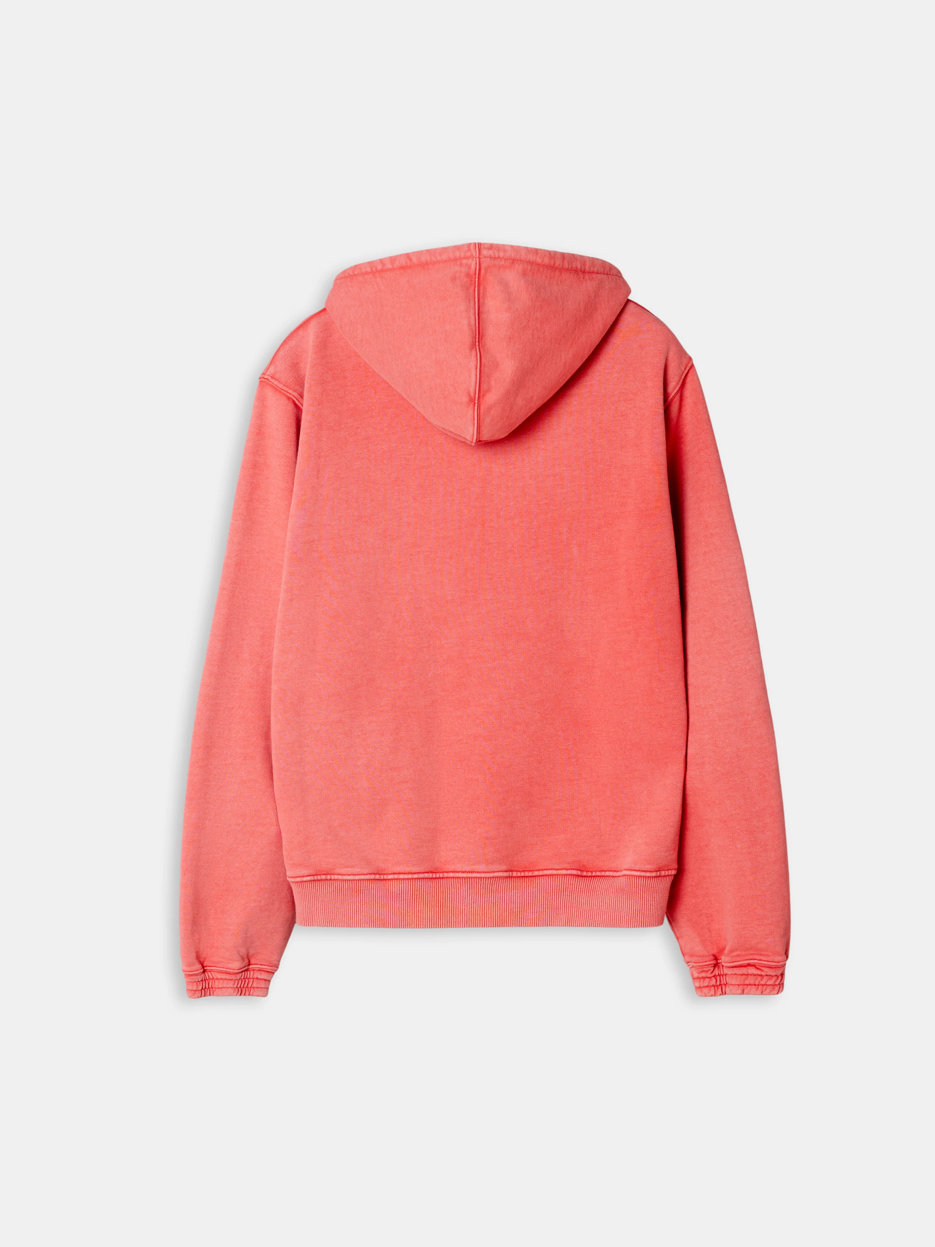 Sunburn Zip Hoodie Cardinal Red - Image 2